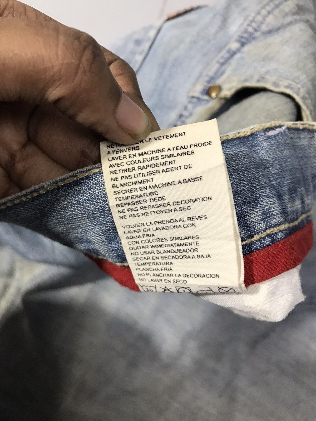 Southpole Vintage hiphop denim jort Size US 38 / EU 54 - 8 Thumbnail
