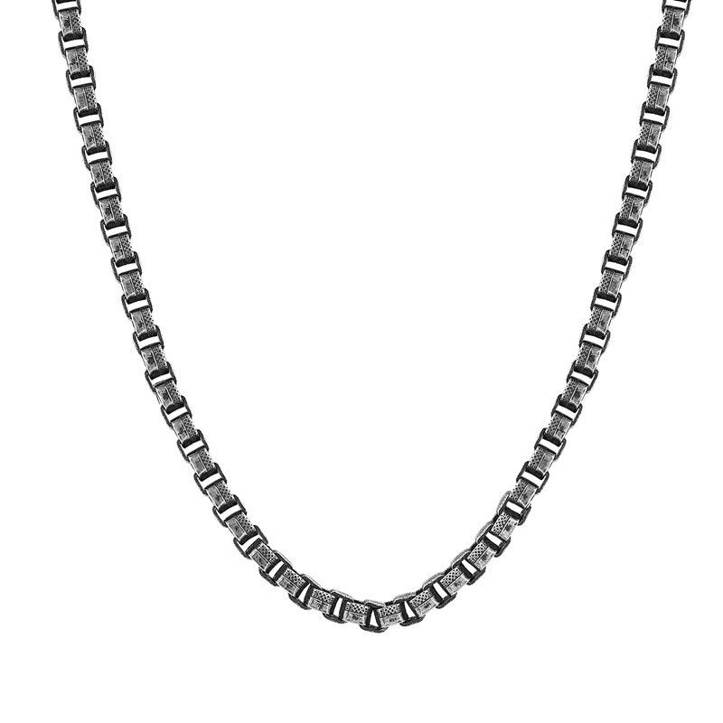 Other Retro Box Chain Link Necklace Accessories Chain Jewelry Gift Size ONE SIZE - 9 Thumbnail