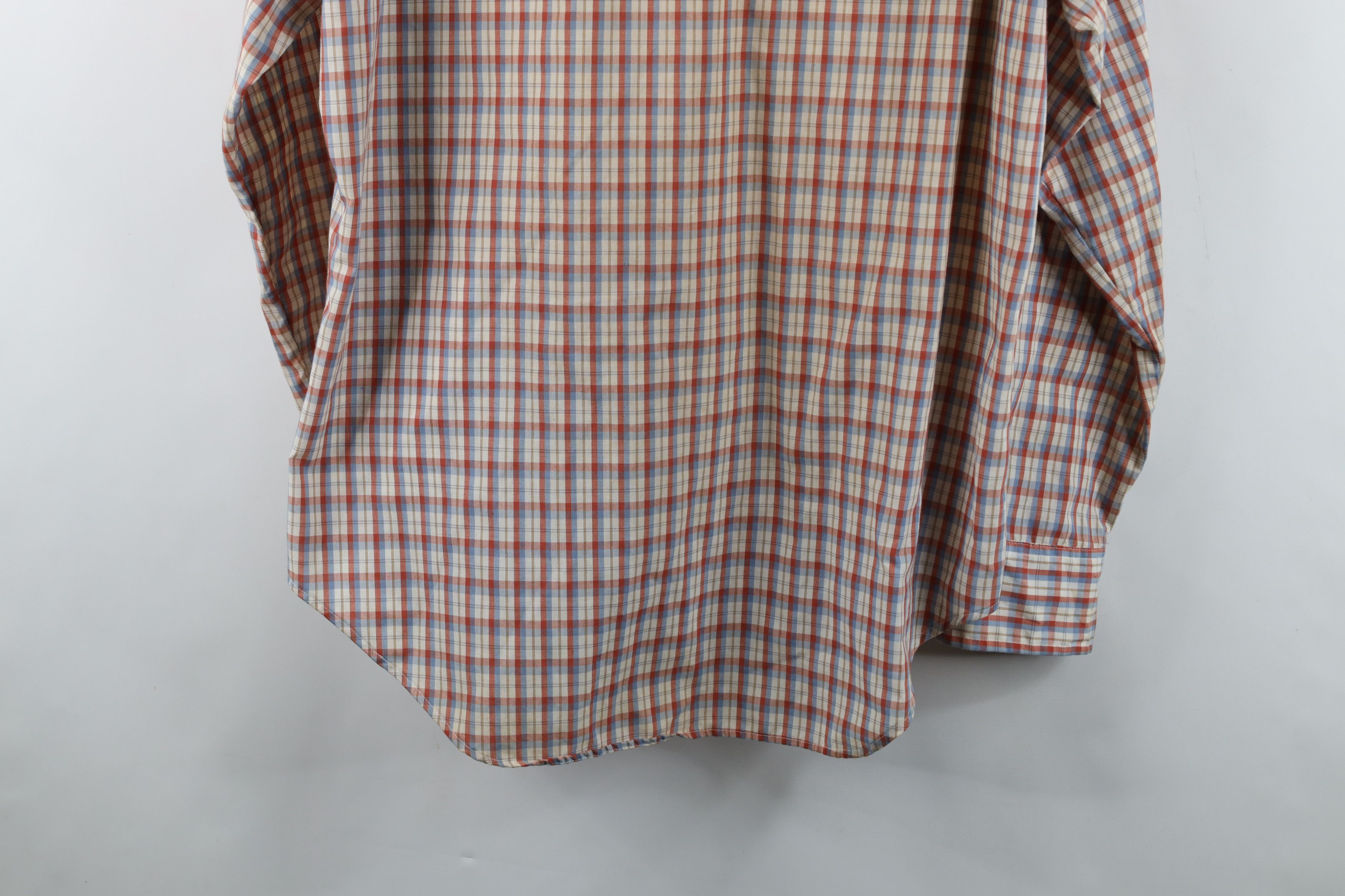 Wrangler Vintage 70s 80s Wrangler Western Collared Button Shirt Plaid Size US L / EU 52-54 / 3 - 13 Thumbnail