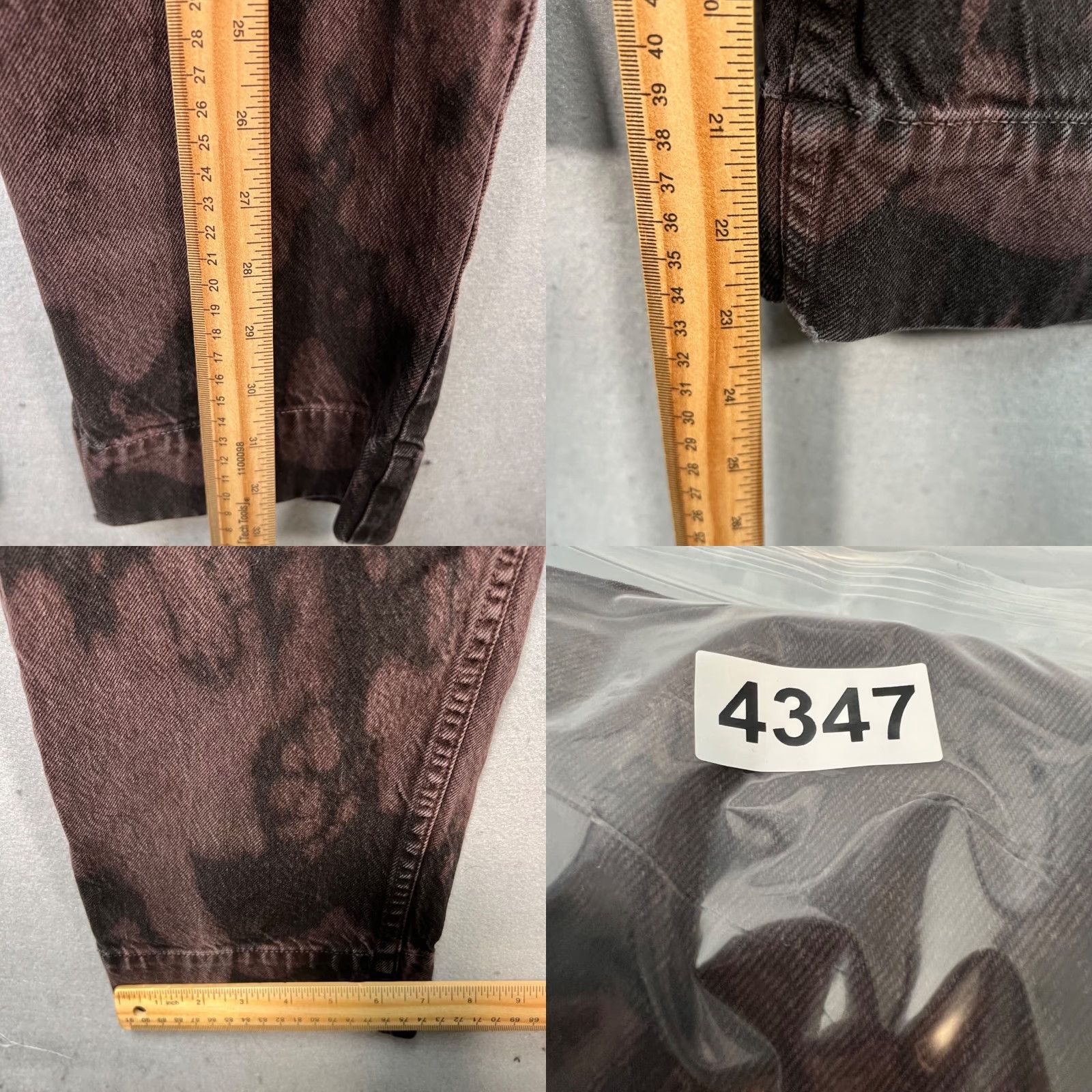Mara Hoffman Mara Hoffman Womens One-Piece Jumpsuit - XXS Organic Cotton Tie-Dye Casual Summer Brown/Black - 2XS Size 24" / US 00 / IT 34 - 8 Thumbnail
