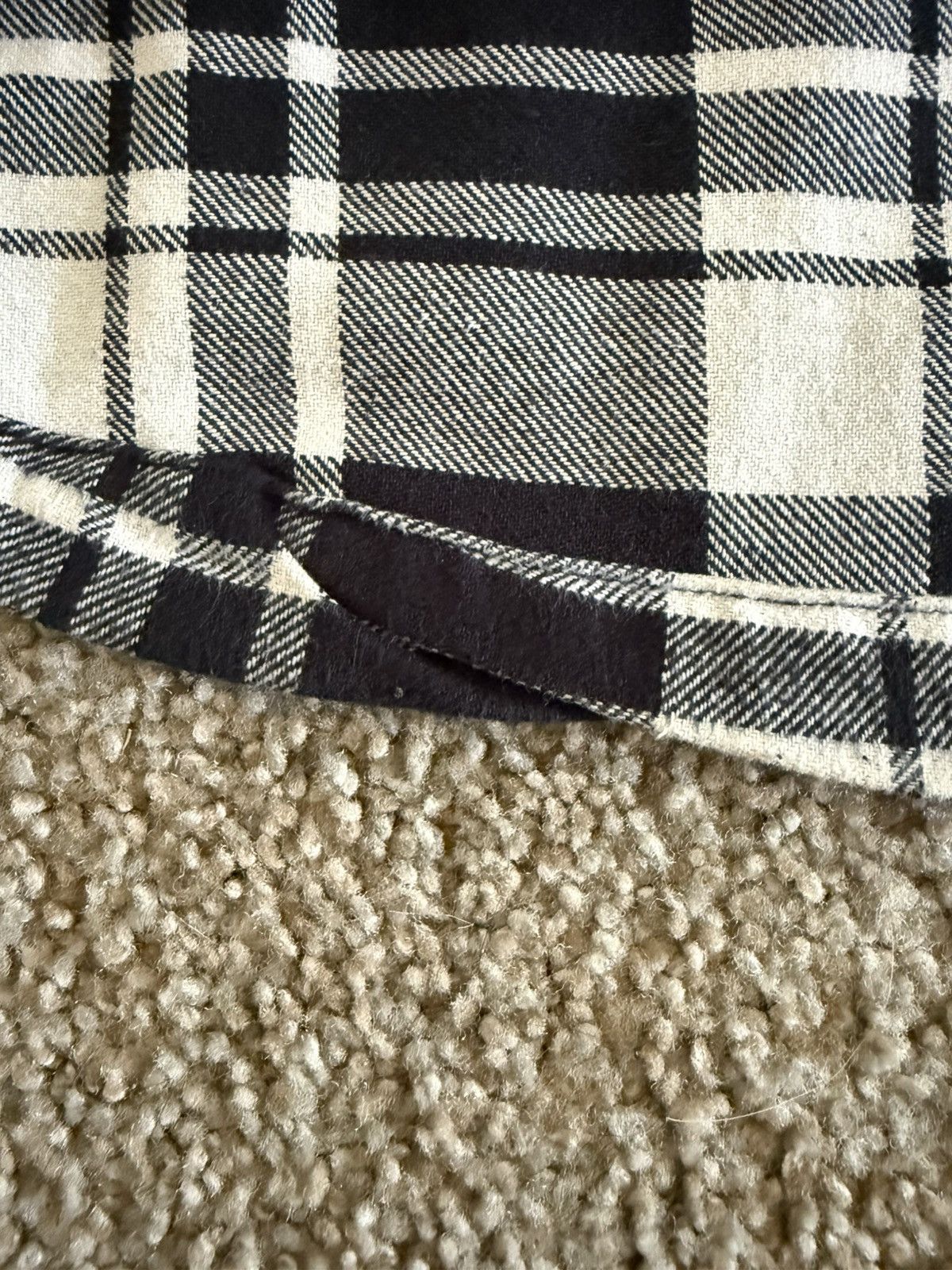 Vintage Indystry Black & White Checkered Flannel Size US S / EU 44-46 / 1 - 8 Thumbnail