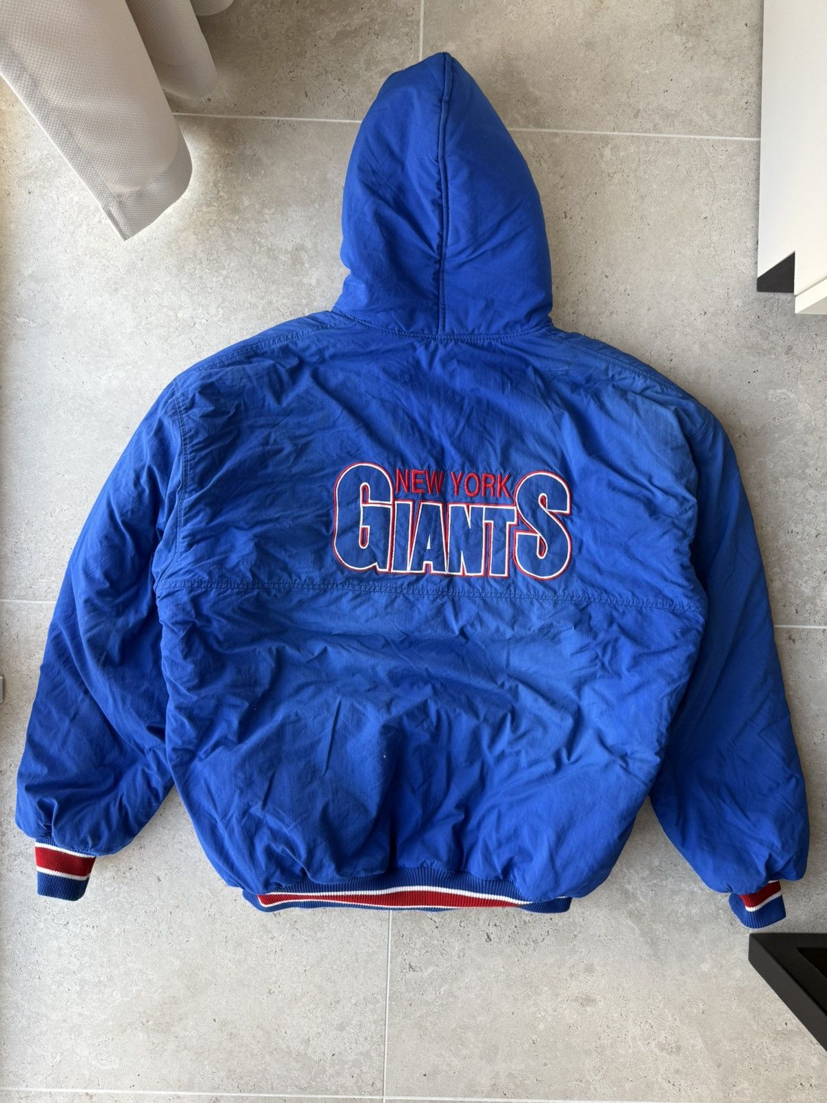 NFL Vintage New York Giants Jacket Size US XL / EU 56 / 4 - 2 Thumbnail