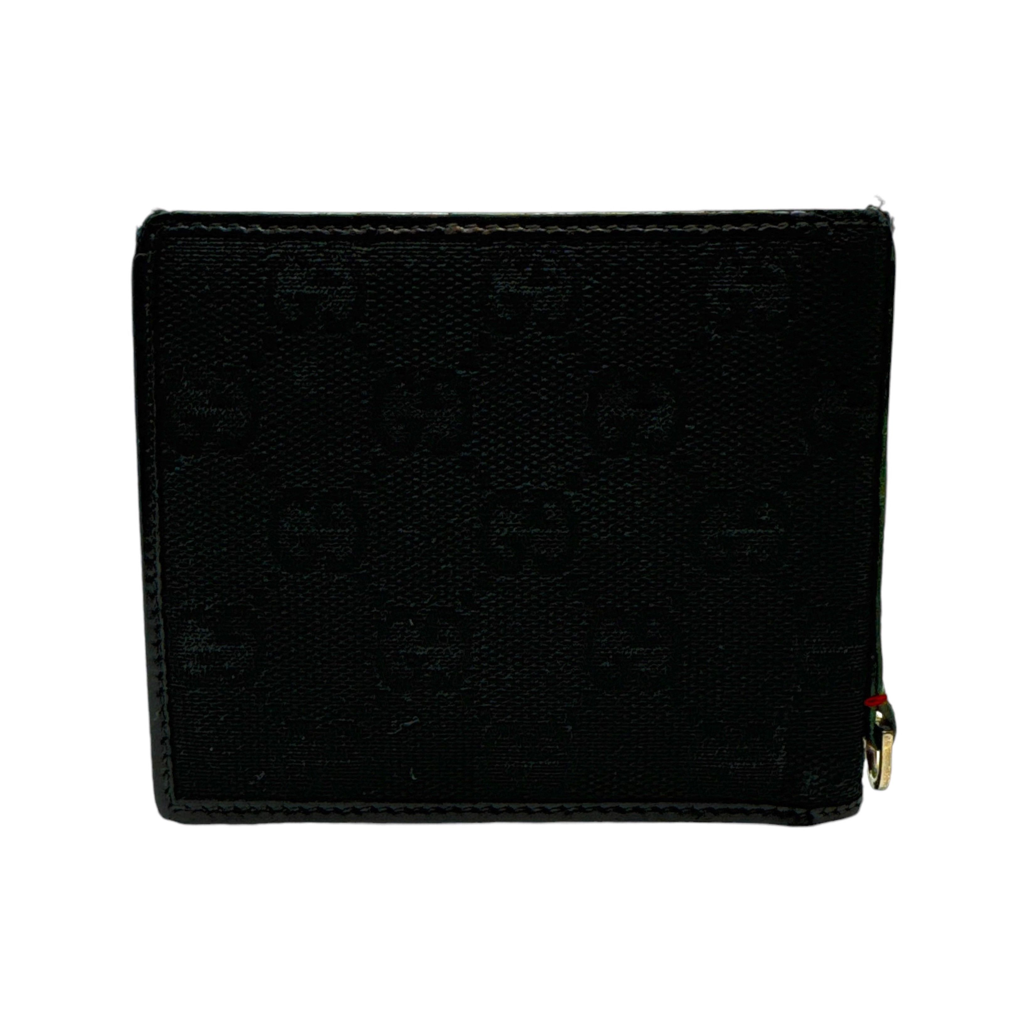 Gucci Gucci GG Canvas Leather Bifold Wallet Size ONE SIZE - 2 Thumbnail