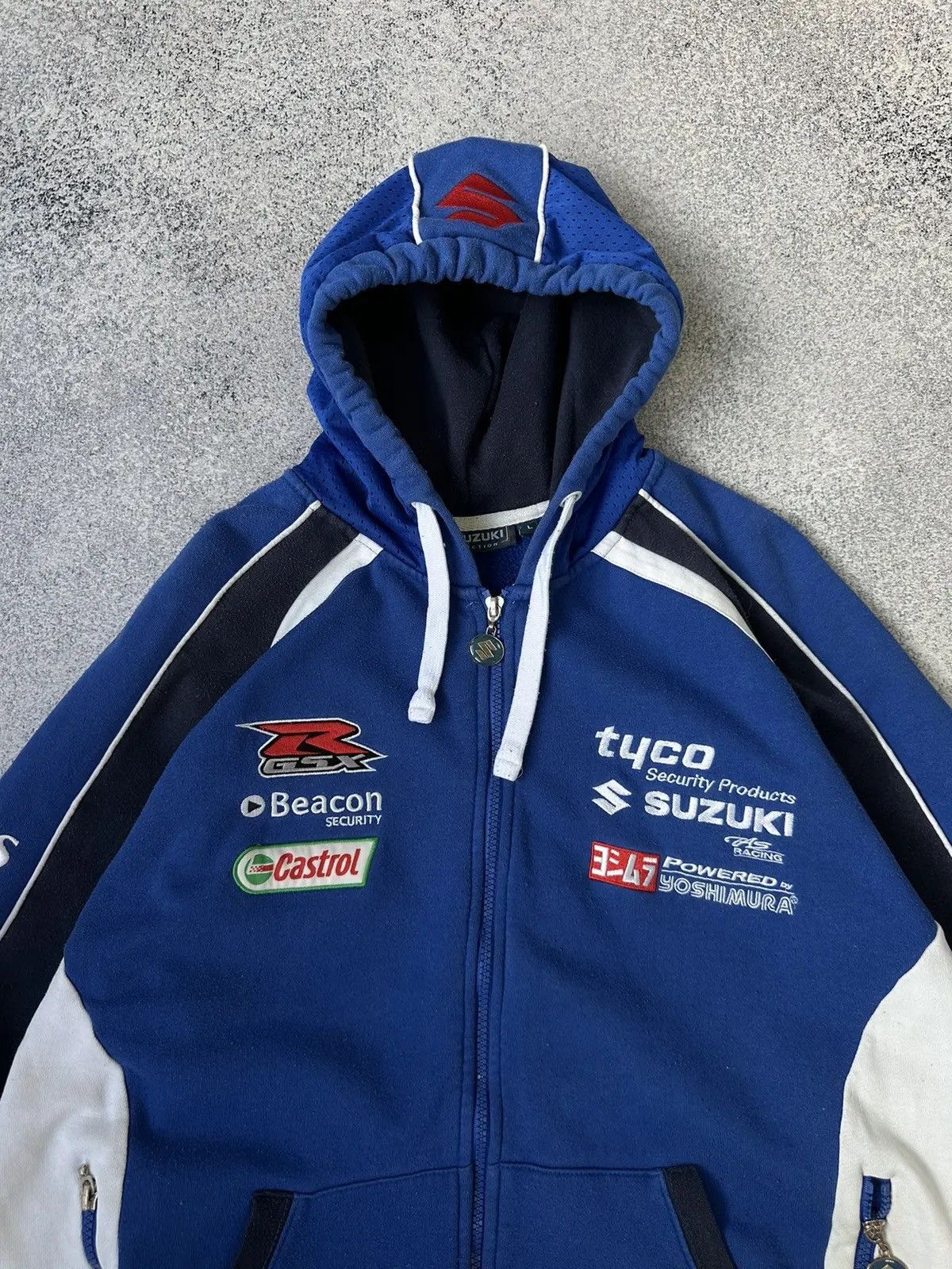 Formula 1 × Vintage Vintage Suzuki Tyco Yoshimura Racing Track Jacket Size US L / EU 52-54 / 3 - 8 Thumbnail