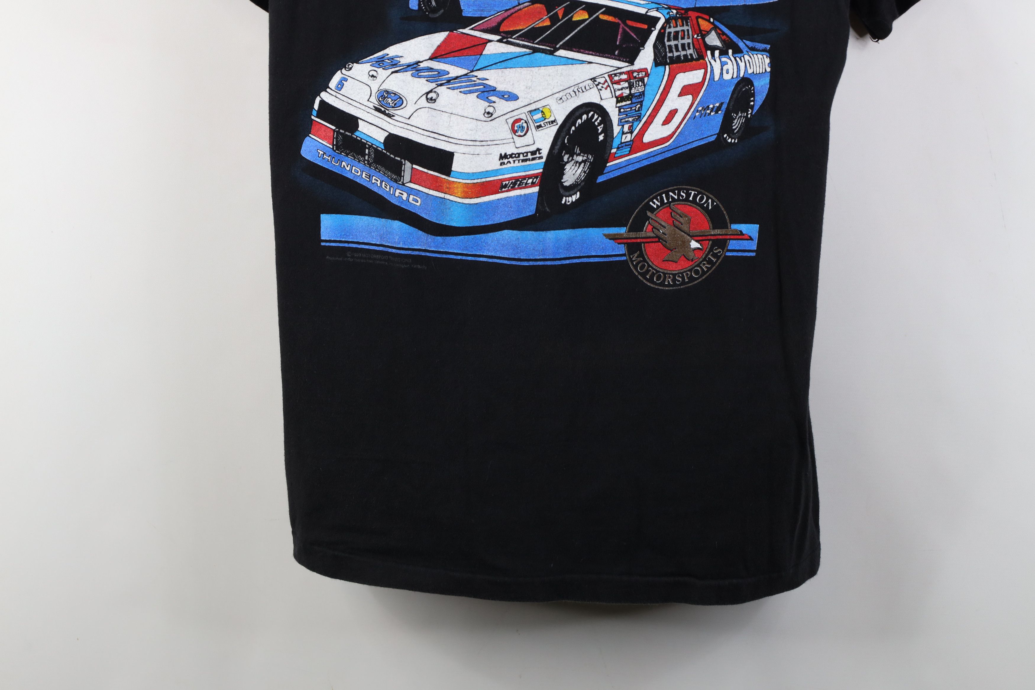 Vintage Vintage 90s NASCAR Mark Martin Racing T-Shirt Black USA Size US M / EU 48-50 / 2 - 3 Thumbnail
