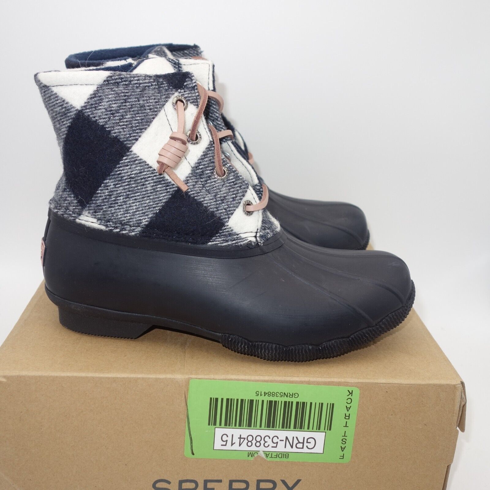 Sperry NEW Sperry Saltwater Cozy Wool Blue Duck Winter Boots Size US 6 / IT 36 - 5 Thumbnail