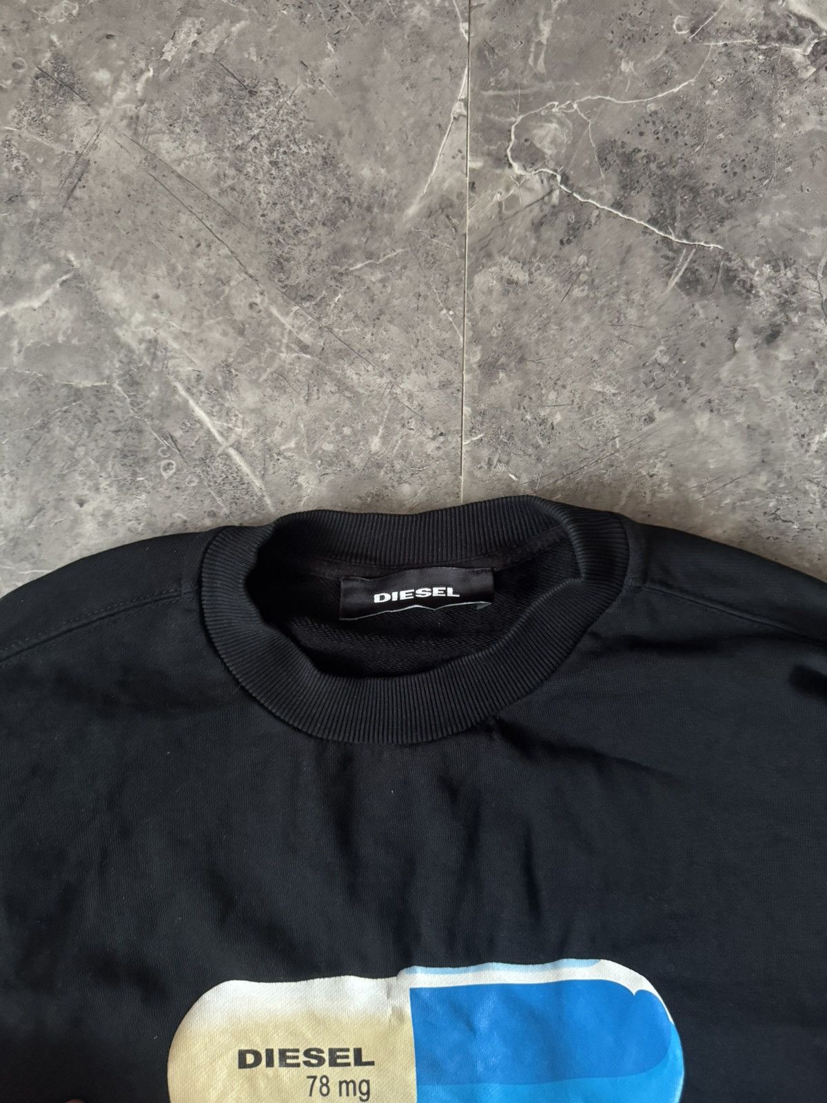 Diesel Diesel pill sweatshirt Black Size US S / EU 44-46 / 1 - 5 Thumbnail