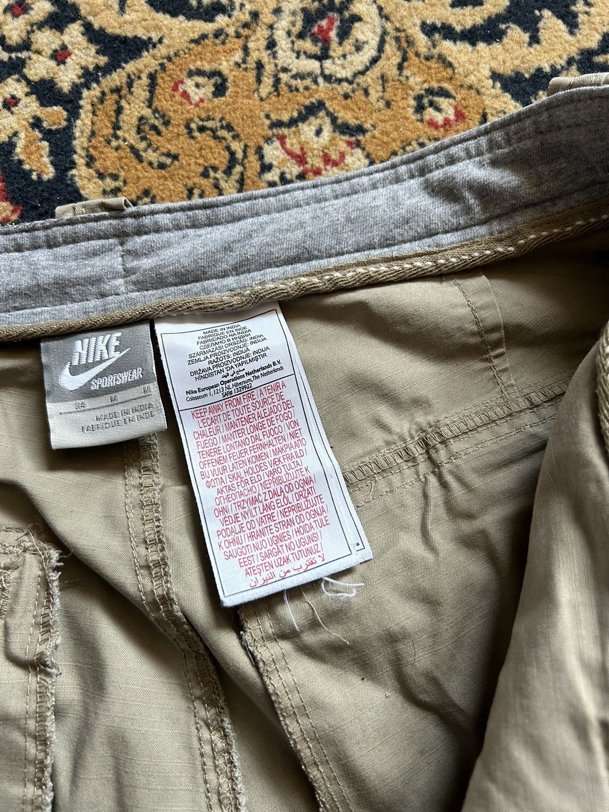 Nike Crazy Vintage Nike cargo pants Size US 34 / EU 50 - 13 Thumbnail