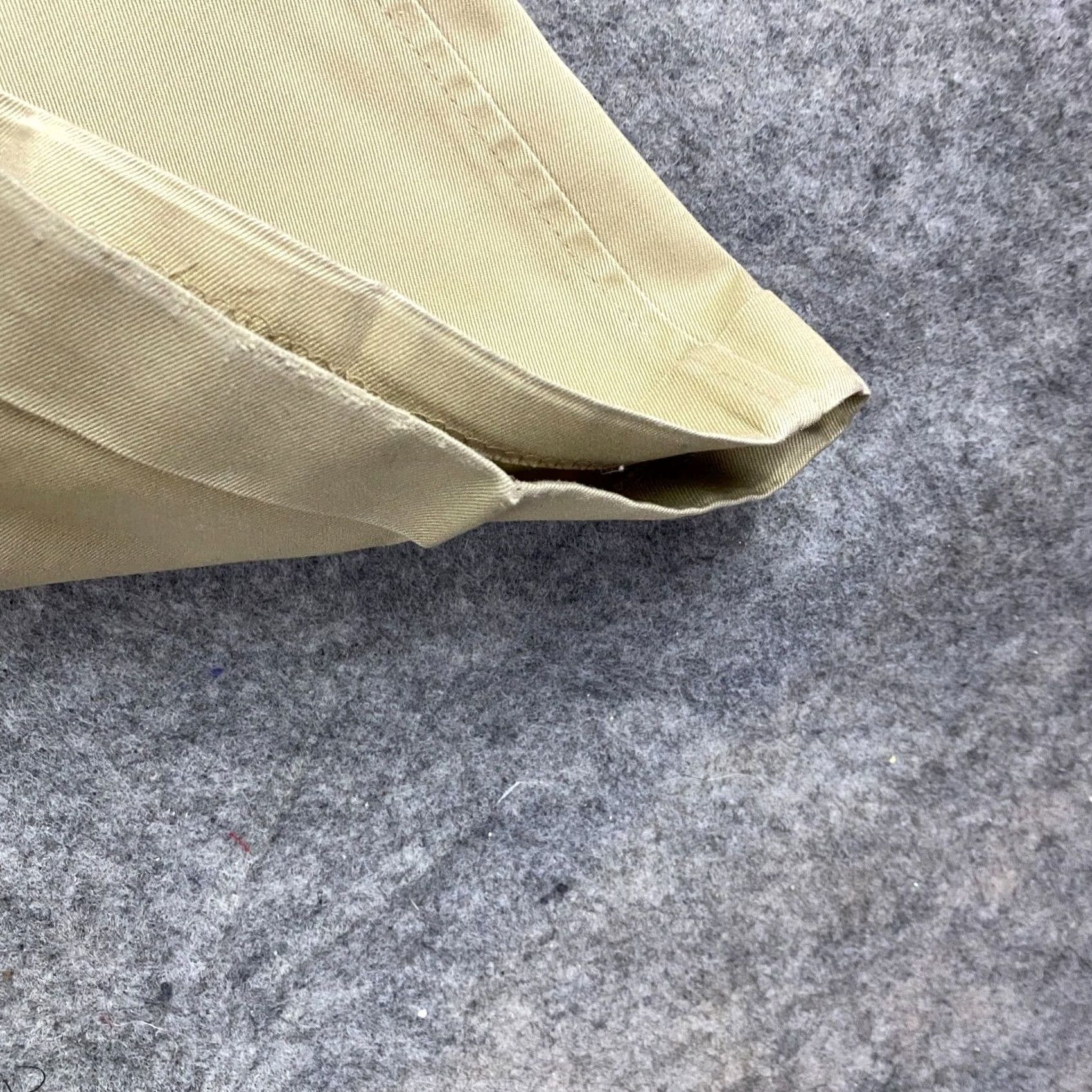 Lands' End Lands' End Chino Pants Mens Beige Size 38 Hook & Eye Polyester Blend Size US 38 / EU 54 - 5 Thumbnail