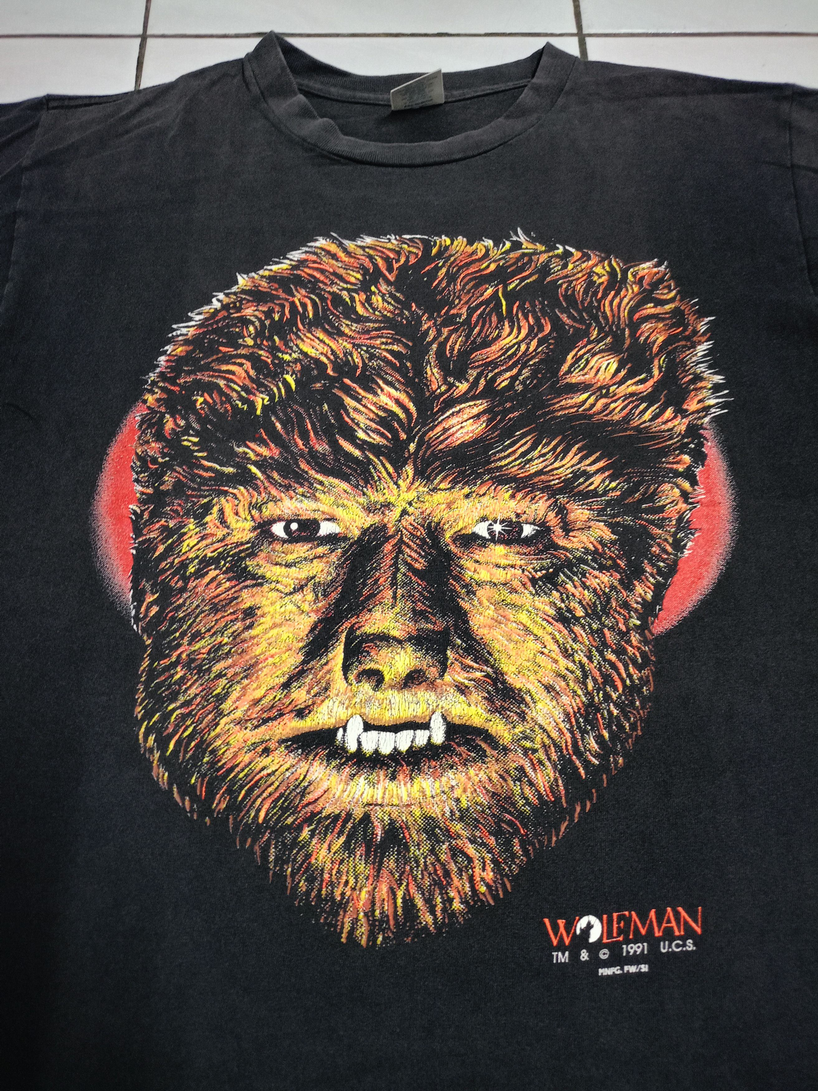 Expert Horror Vintage rare Wolfman movie t shirt Size US L / EU 52-54 / 3 - 2 Thumbnail