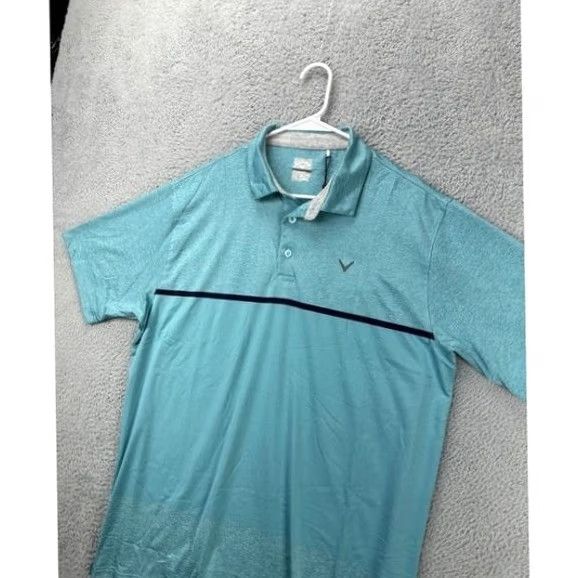 Callaway Callaway Polo Golf Shirt Men XL Opti-Dri Blue Short Sleeve Rugby NEW Size US XL / EU 56 / 4 - 5 Thumbnail