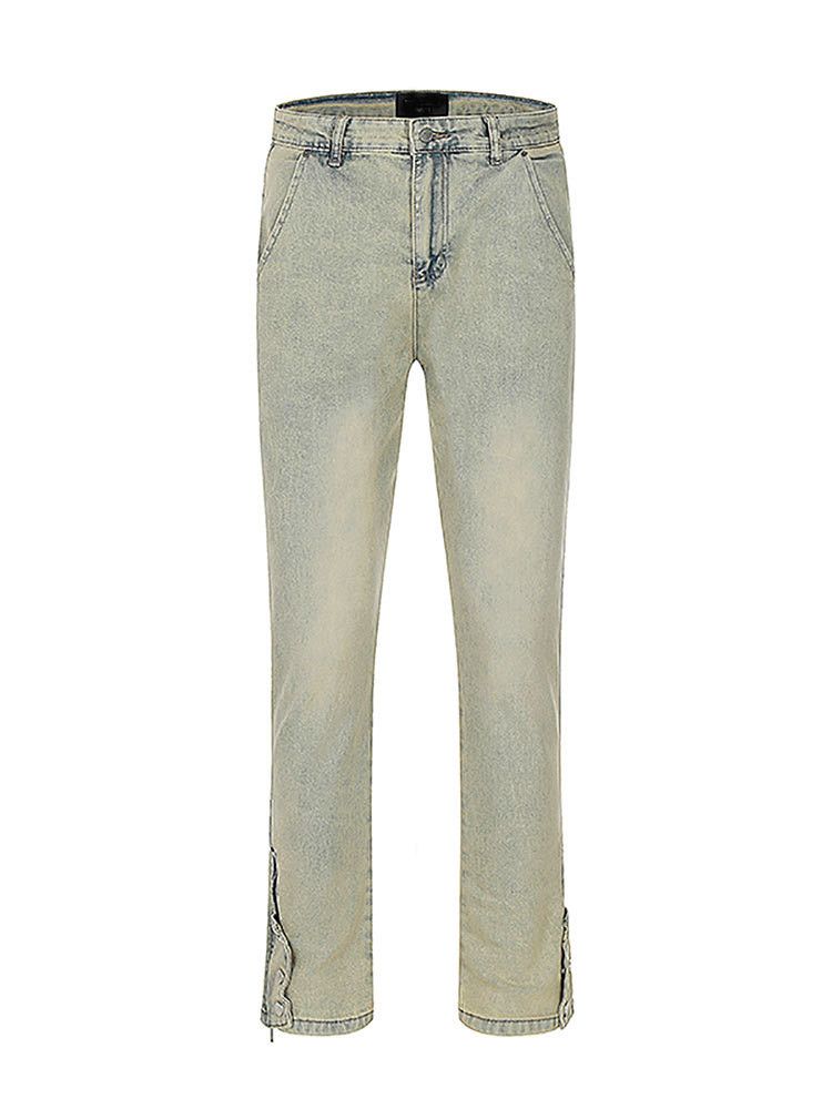Japanese Brand × Jean Loose casual zipper jeans Size US 30 / EU 46 - 5 Thumbnail