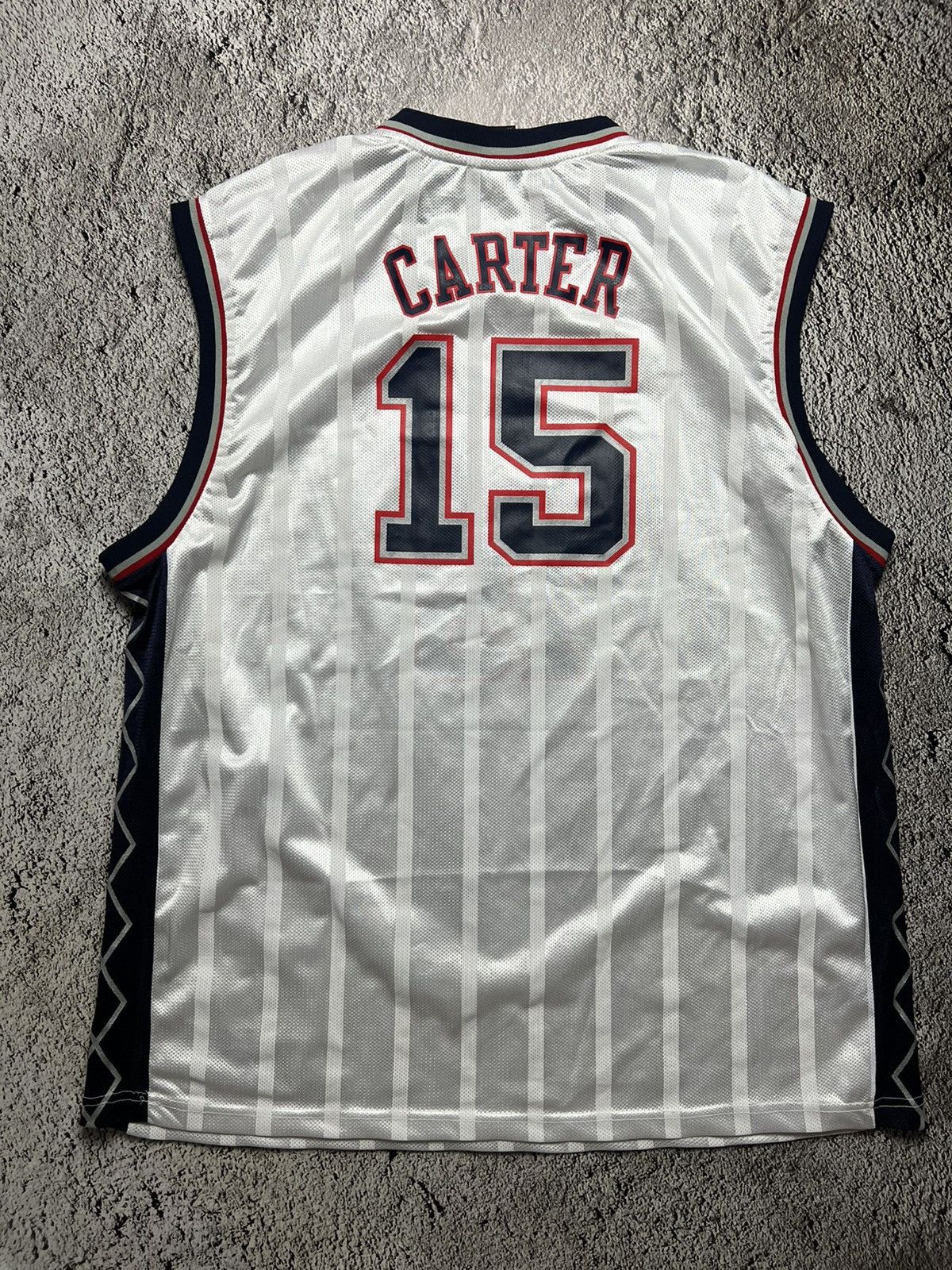 Reebok VTG 90’s New Jersey Nets NBA Vince Carter reebok jersey Size US XXL / EU 58 / 5 - 7 Thumbnail