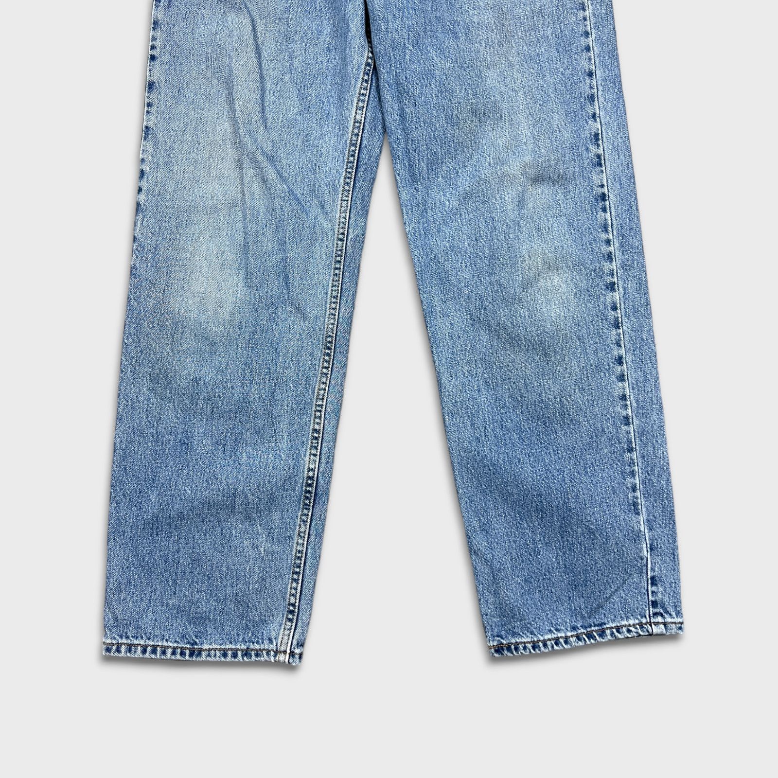 Levi's × Vintage Levi's 550 Jeans 34x31 Relaxed Light Wash Baggy Denim Pants Size US 34 / EU 50 - 4 Thumbnail