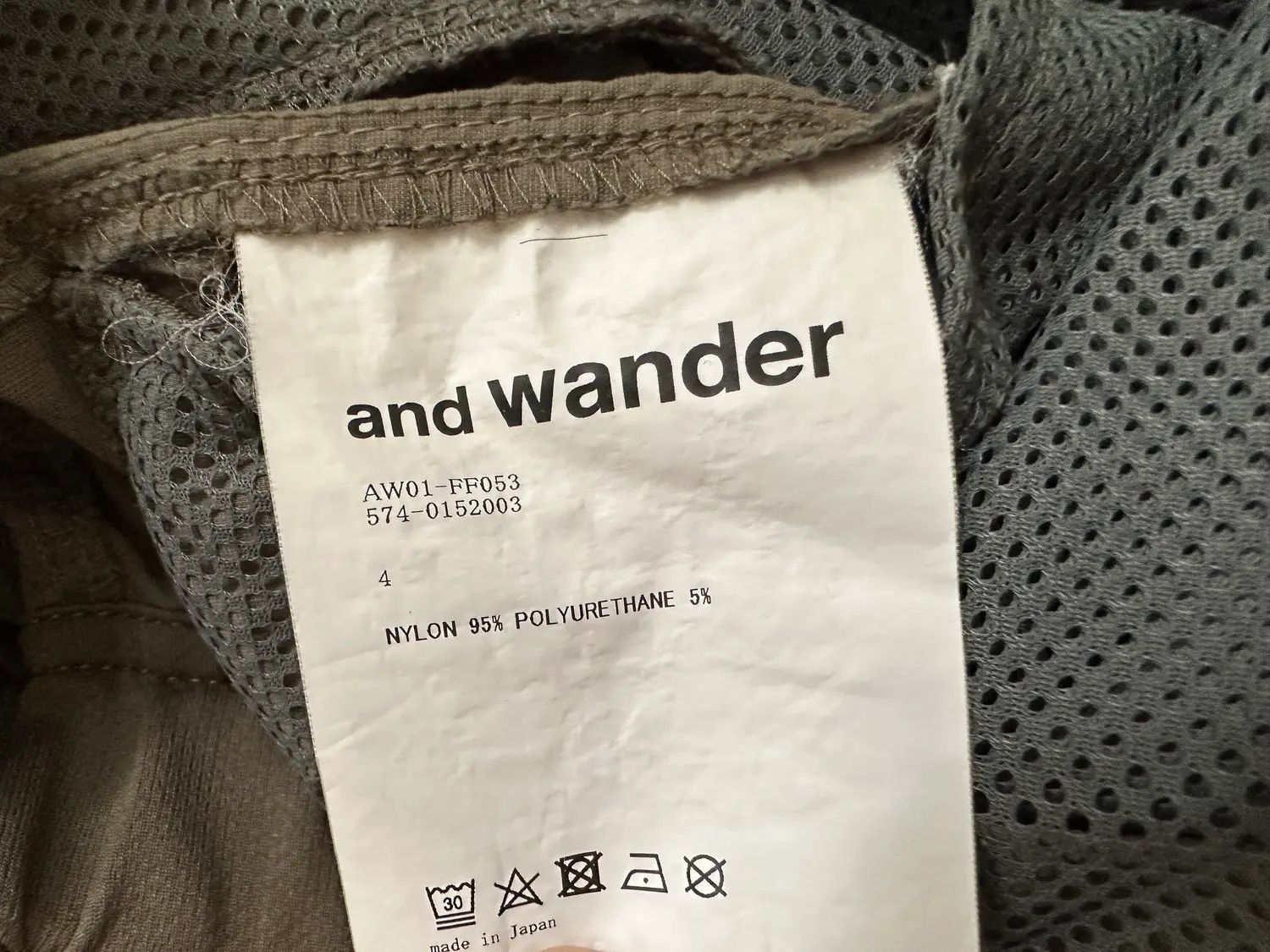 And Wander and wander Reflective Zipper Lightweight Hiking Pant Size US 34 / EU 50 - 3 Thumbnail