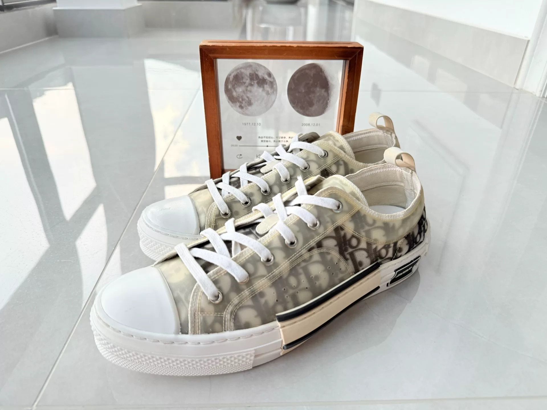 Dior Dior Black Lowtop Sneakers it_42 Women Size US 12 / IT 42 - 1 Thumbnail