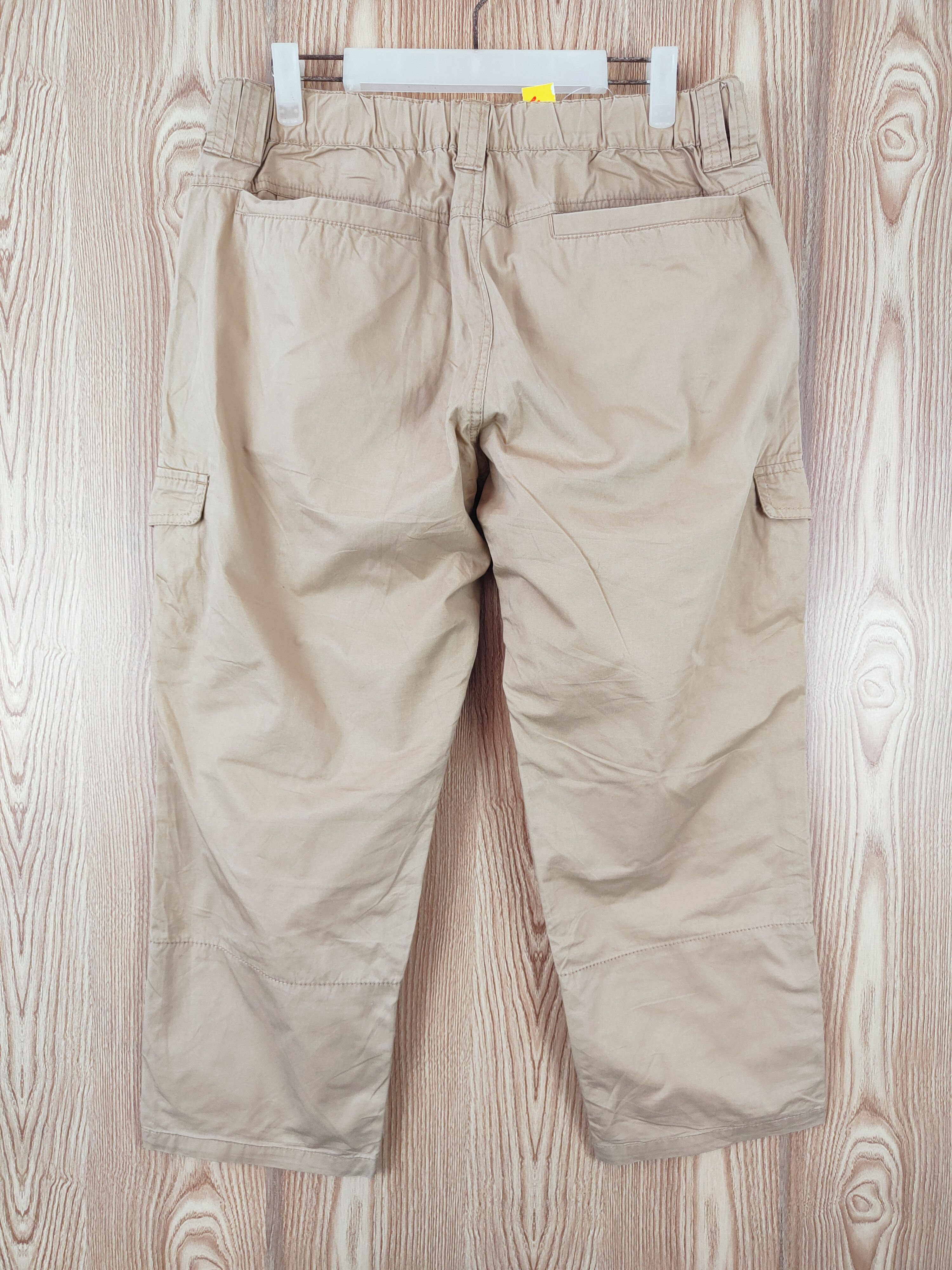 Japanese Brand Japanese Brand Beige Multipocket Tactical Cargo Pants #W911 Size US 33 - 8 Thumbnail