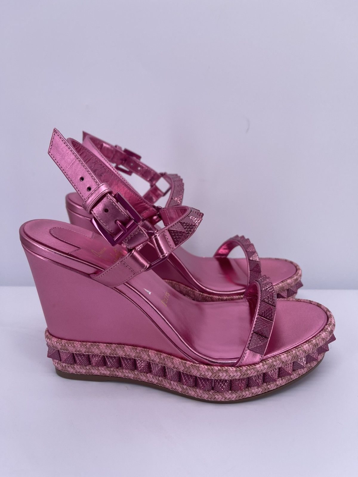 Christian Louboutin Christian Louboutin Pyraclou 110mm size 39 Size US 9 / IT 39 - 6 Thumbnail
