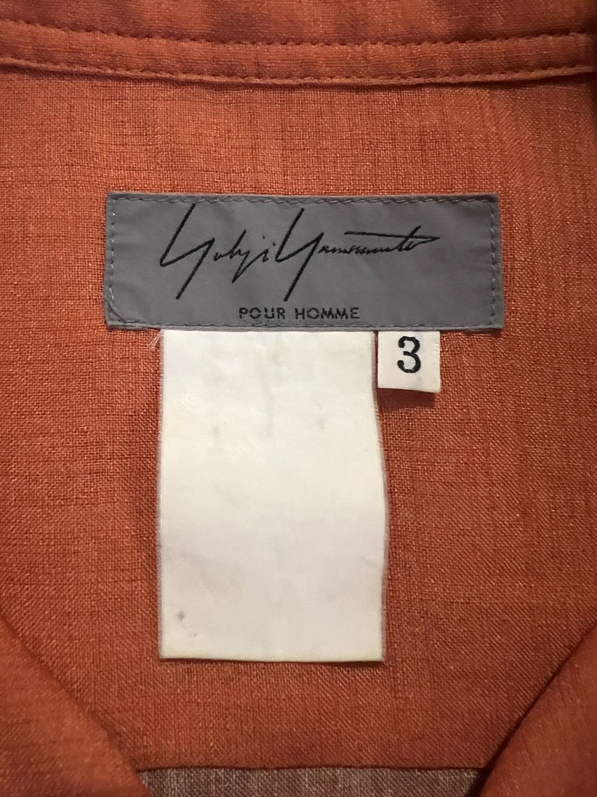 Yohji Yamamoto Yohji Yamamoto Pour Homme SS02 Saeko Portrait Button Up Size US L / EU 52-54 / 3 - 5 Thumbnail