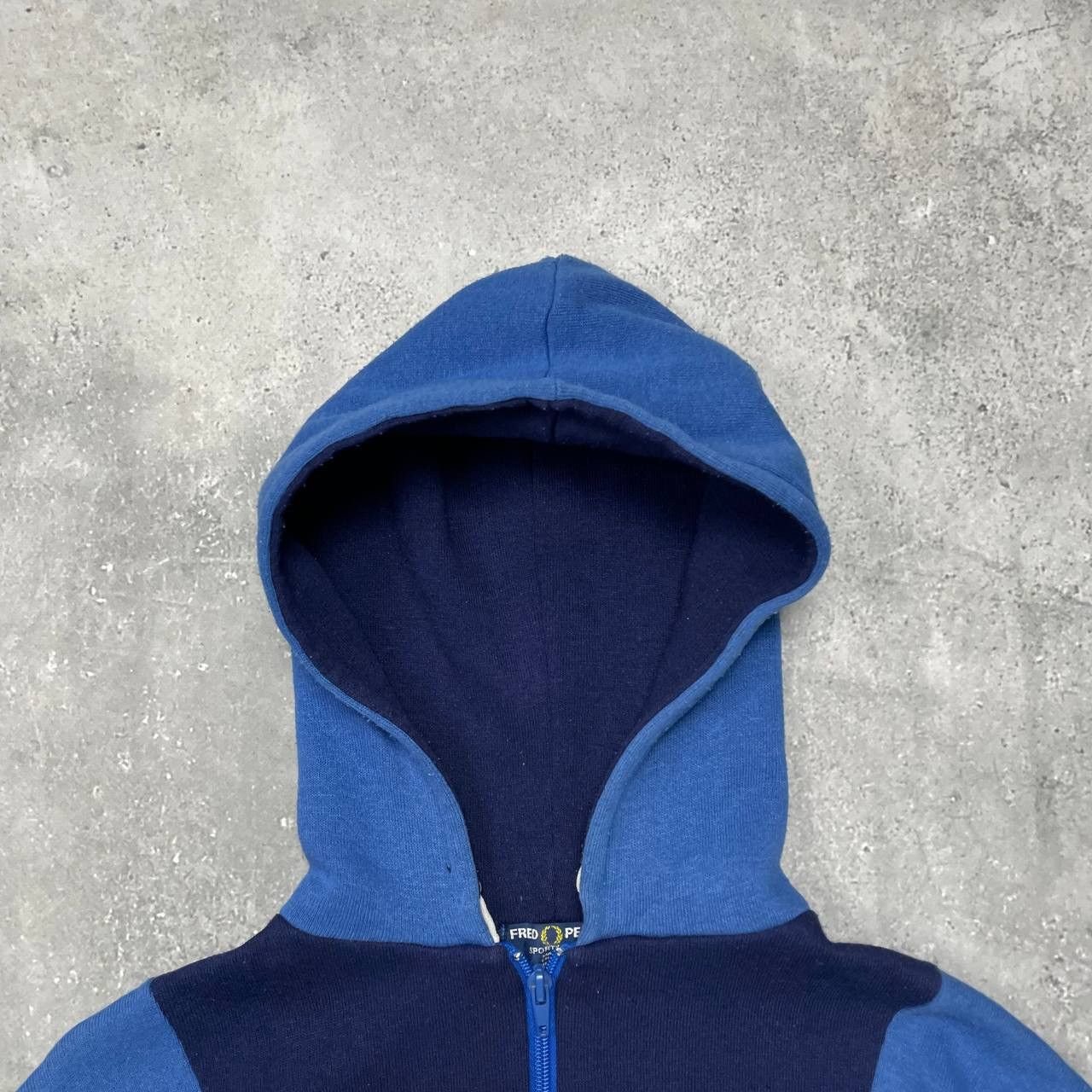 Fred Perry × Vintage Vintage 80s 90s Fred Perry 1/4 Quarter Zip Hoodie Mod Style Size US S / EU 44-46 / 1 - 3 Thumbnail