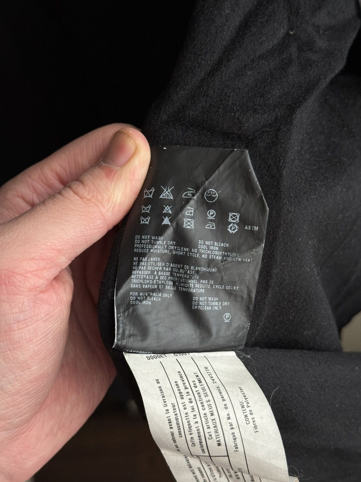 Prada Prada Milano Black Technical Trench Coat Wool/Cashmere Liner Size US M / EU 48-50 / 2 - 13 Thumbnail