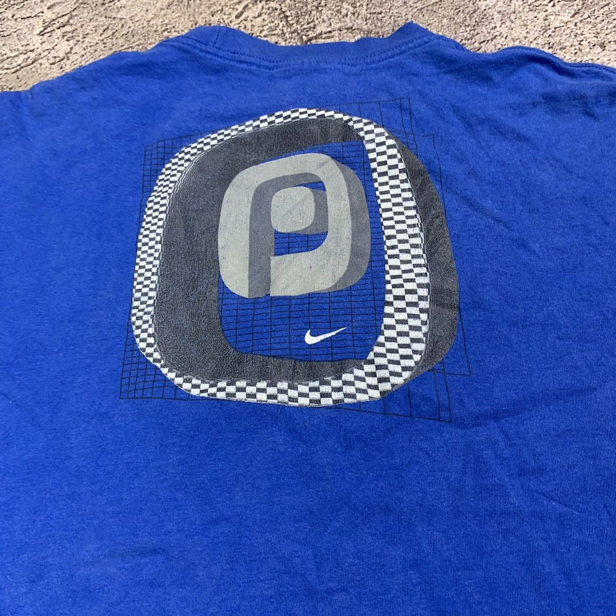 Nike VINTAGE Y2K NIKE CENTRE SWOOSH TEE STREETWEAR CASUAL 90s Size US S / EU 44-46 / 1 - 5 Thumbnail