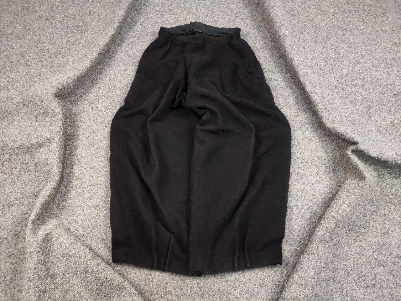 Japanese Brand Nuovo Borgo Design Tailored Baggy Black Short Pants Size 28" / US 6 / IT 42 - 2 Thumbnail