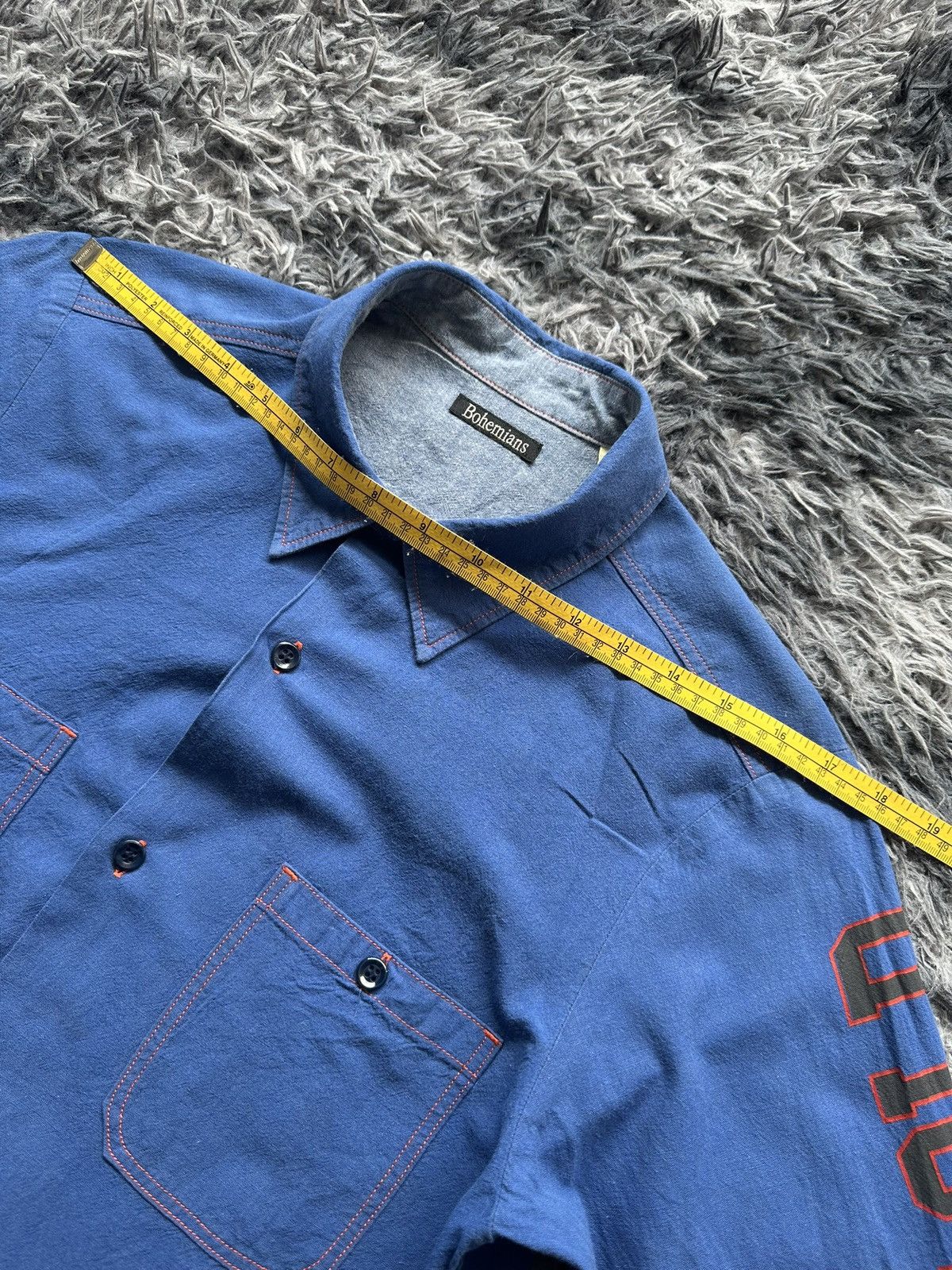 Hysteric Glamour Bohemians '' Bogey '' shirt double pocket Size US M / EU 48-50 / 2 - 19 Thumbnail