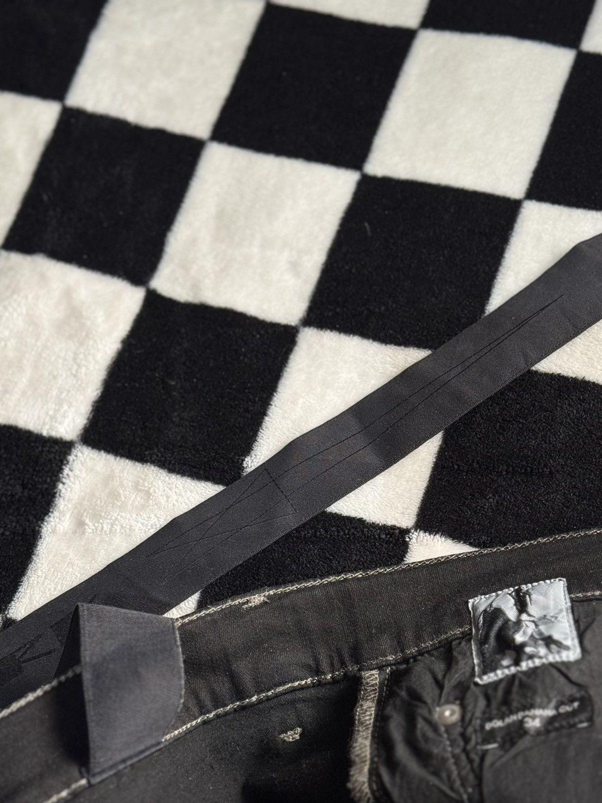 Rick Owens Drkshdw $1505 BOLAN BANANA JEANS FLARED SKINNY SLIM DENIM BOOT CUT Size US 34 / EU 50 - 10 Thumbnail