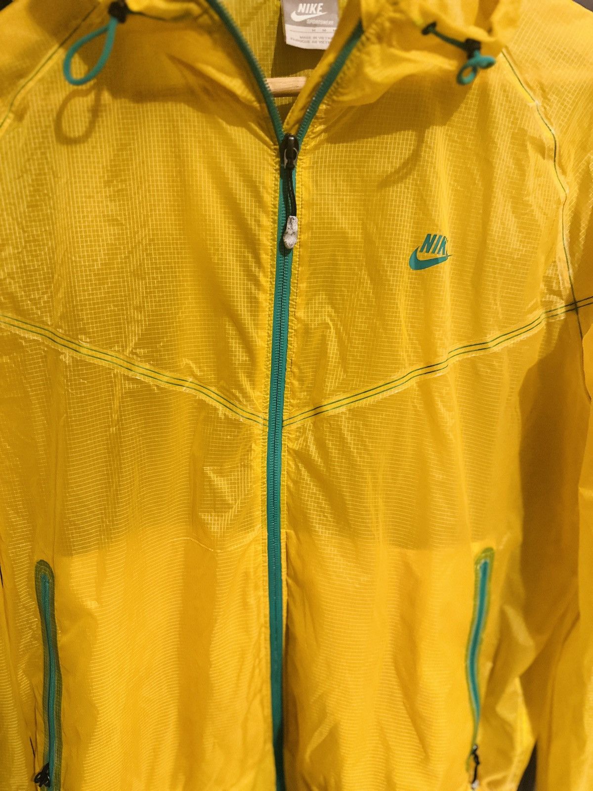 Nike Nike Windrunner Sportswear Jacket Yellow Aqua Blue 2009 Rare Size US M / EU 48-50 / 2 - 5 Thumbnail
