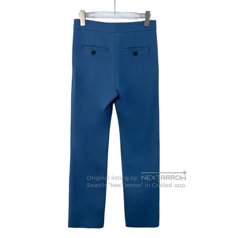 Max Mara MaxMara Women's Blue Wool Casual Pants . Size 22" - 2 Thumbnail