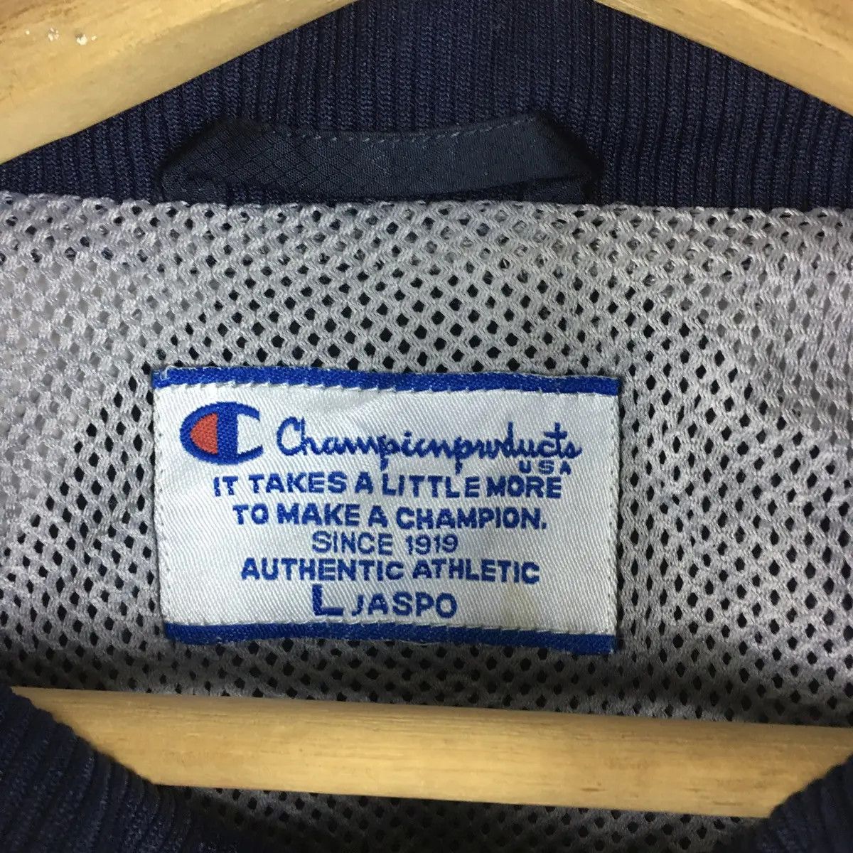 Champion Vtg CHAMPION USA Jacket Parka Trench Outdoor Sweater Size US L / EU 52-54 / 3 - 3 Thumbnail