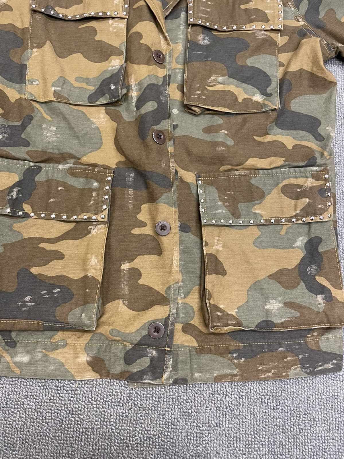 Amiri Amiri Camo Jacket Size US XS / EU 42 / 0 - 6 Thumbnail