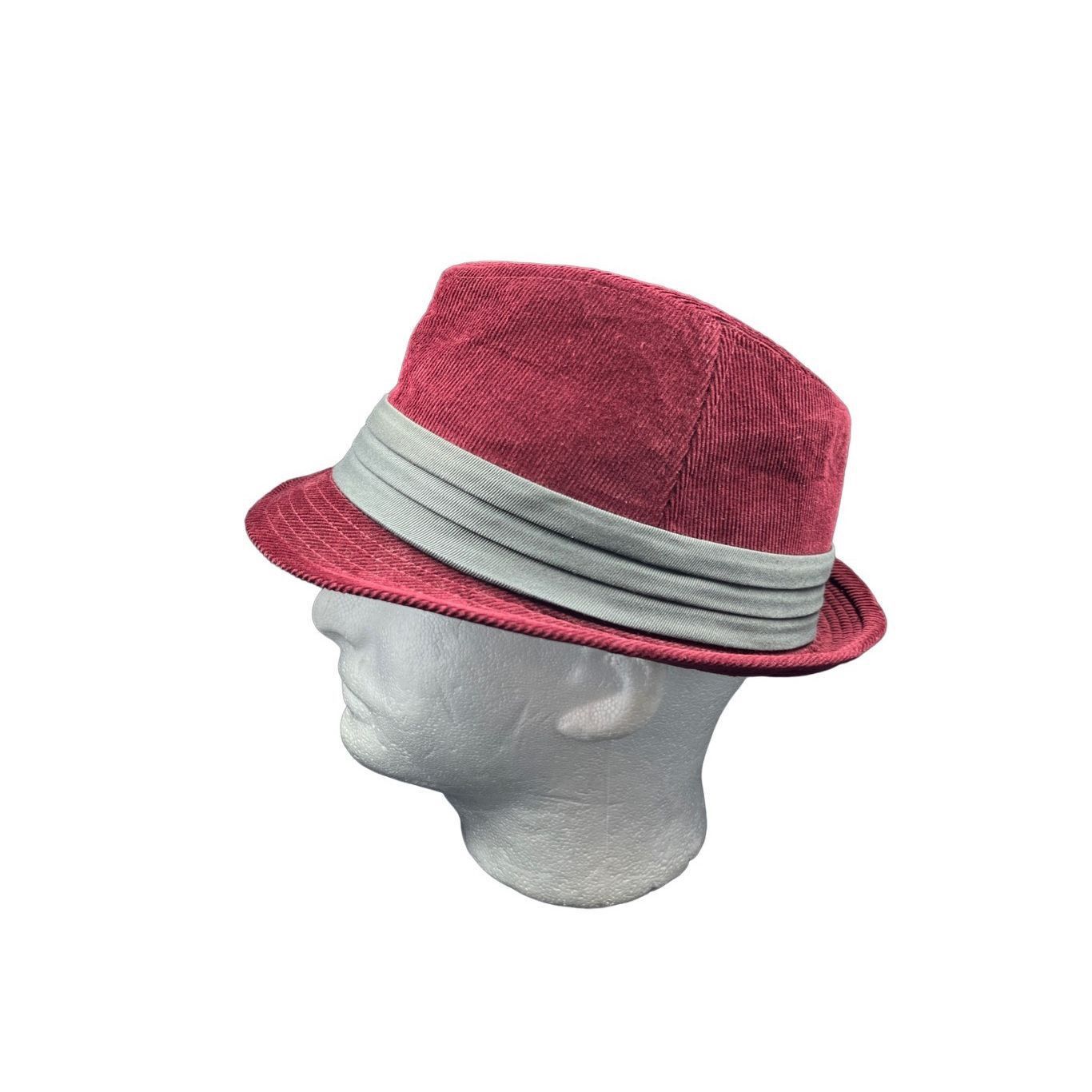 L.E.I. Vintage LEI burgundy corduroy Y2K fedora Size ONE SIZE - 2 Thumbnail