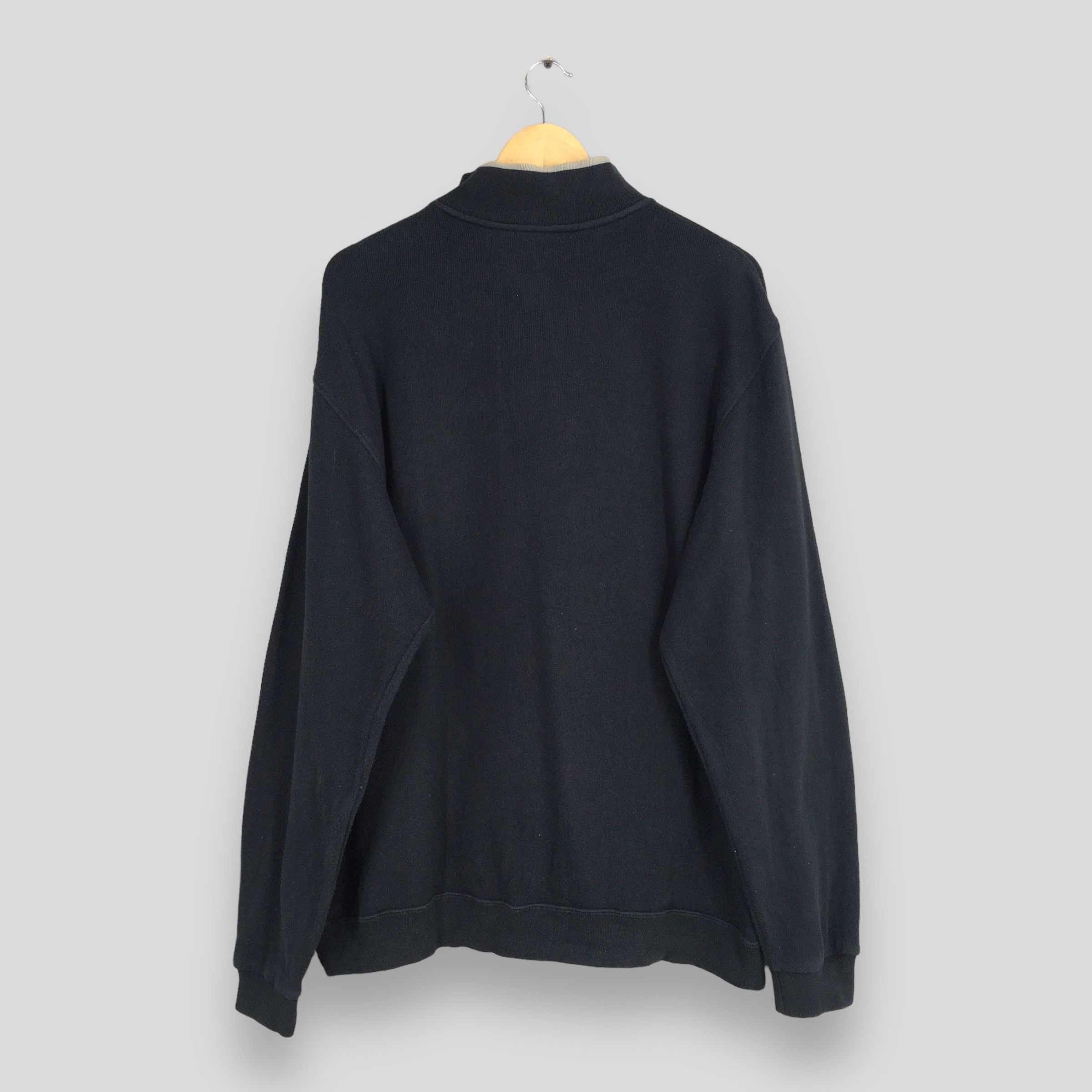Nike Vintage Nike Swoosh Black Sweaters XLarge Size US XL / EU 56 / 4 - 7 Thumbnail