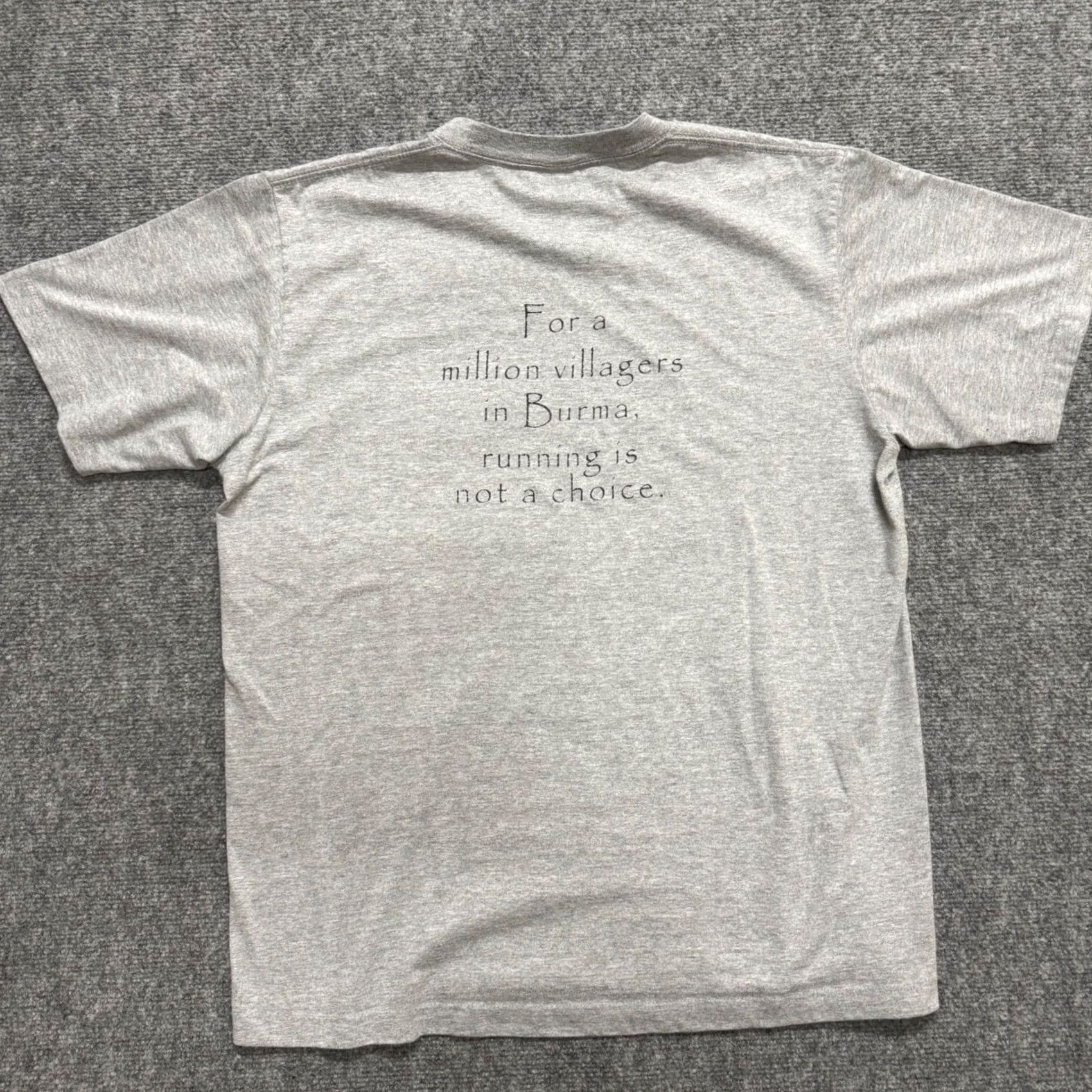 Vintage VTG T-shirt Mens XL Run for Relief Chiang Mai Thailand Gray Y2K shirt Mens XL Gray Run for Relief Chiang Mai Thailand VTG T-shirt Size US XL / EU 56 / 4 - 2 Thumbnail