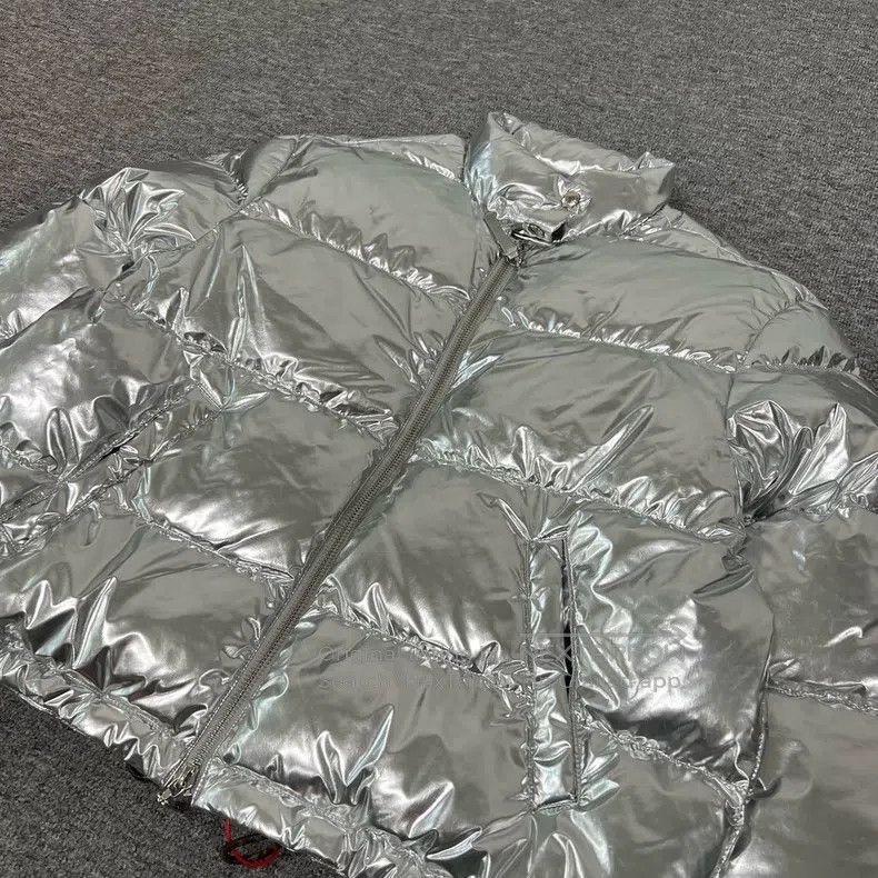 Louis Vuitton Louis Vuitton Silver Mirror Bread Down Jacket Size S / US 4 / IT 40 - 3 Thumbnail