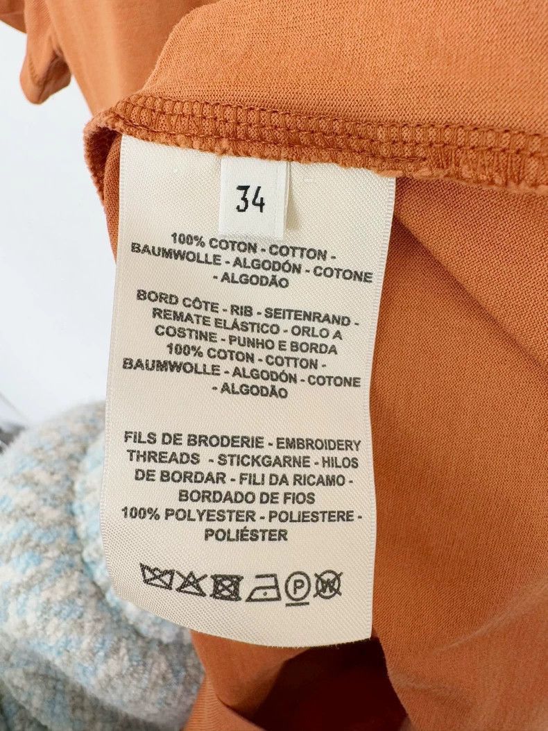 Hermes Hermes Short Sleeve TShirt with Pocket-2506 Size XS / US 0-2 / IT 36-38 - 3 Thumbnail