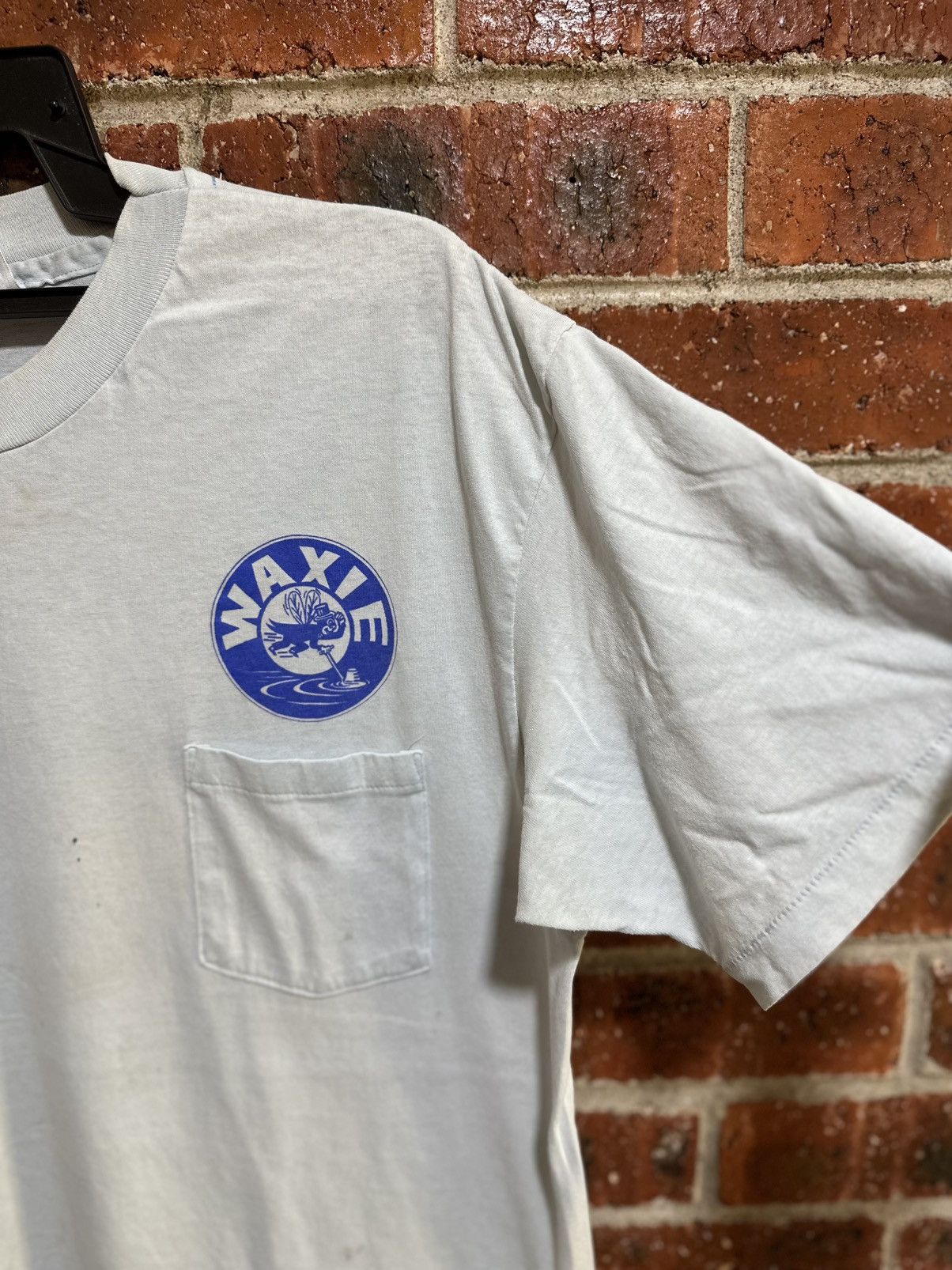 Vintage Thrashed Vintage Waxie Pocket Tee Size US L / EU 52-54 / 3 - 10 Thumbnail