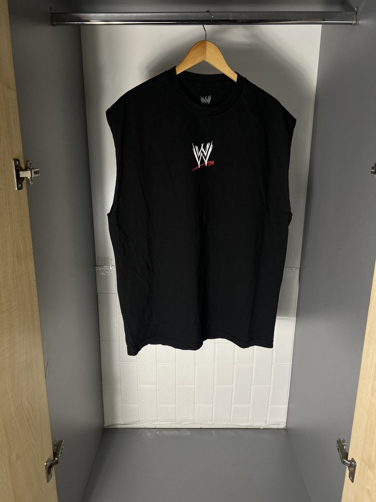 WWE VINTAGE WWE WRESTLING WWF RETRO T-SHIRT DOUBLE PRINTED 90s Size US L / EU 52-54 / 3 - 2 Thumbnail