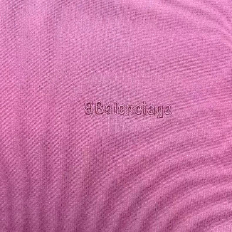 Balenciaga Balenciaga Pink double-B embroidered short sleeves Size XS / US 0-2 / IT 36-38 - 3 Thumbnail