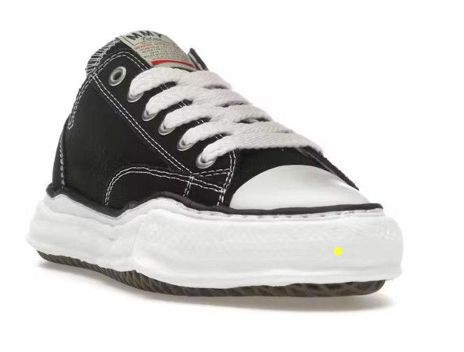 Maison MIHARA YASUHIRO Peterson 0G sole canvas low black Size US 9 / EU 42 - 3 Thumbnail