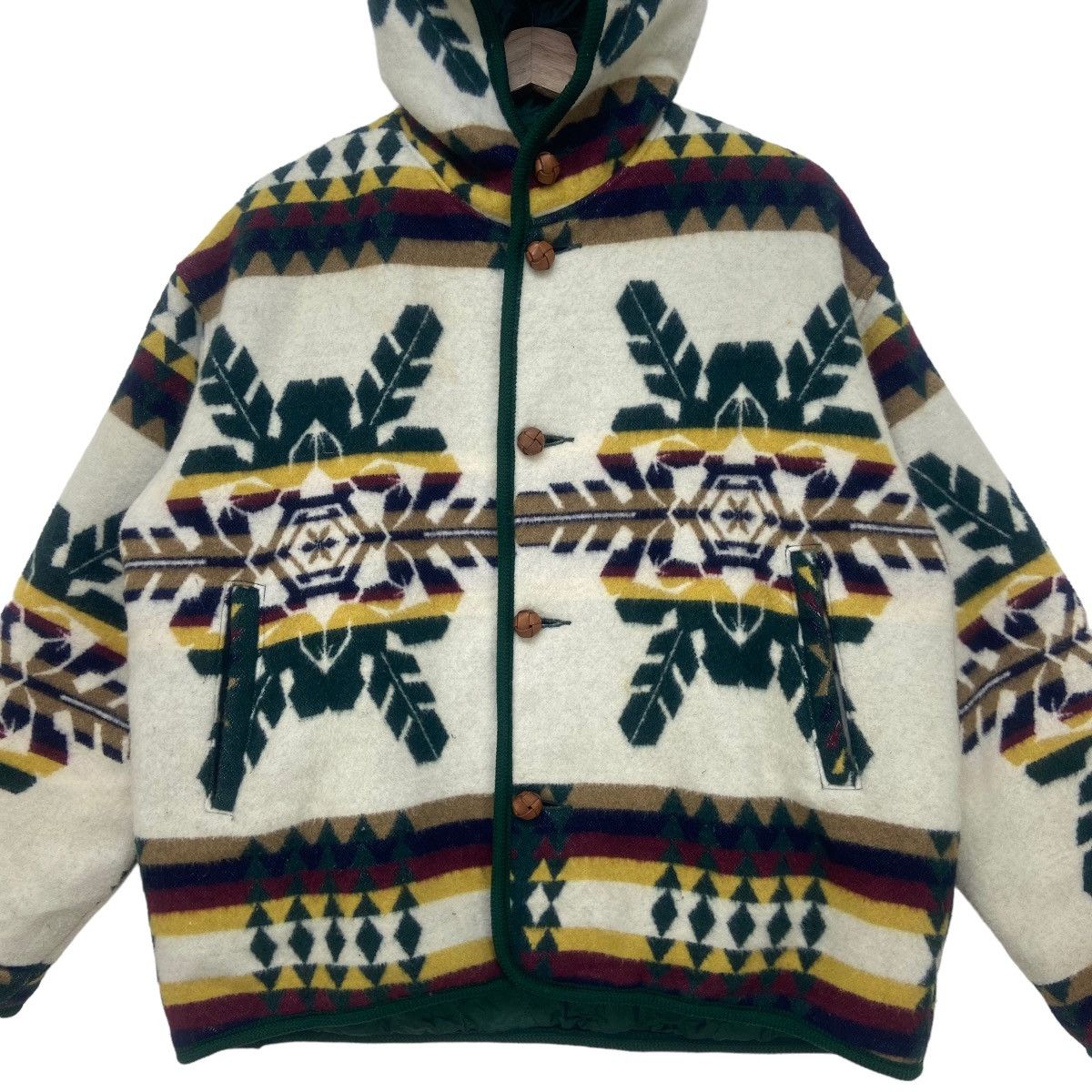 Japanese Brand Vintage Dagmont Farm Japanese Native Oversize Wool Jacket Size US S / EU 44-46 / 1 - 10 Thumbnail