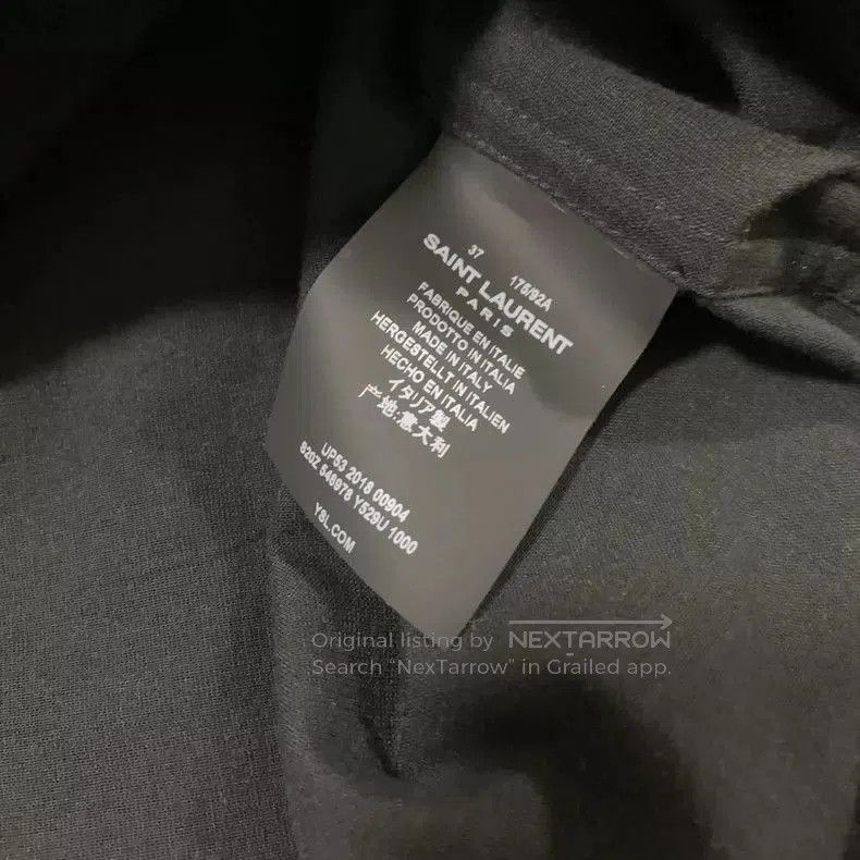 Saint Laurent Paris Saint Laurent 18ss Ethnic Style Shirt. Size US M / EU 48-50 / 2 - 4 Thumbnail