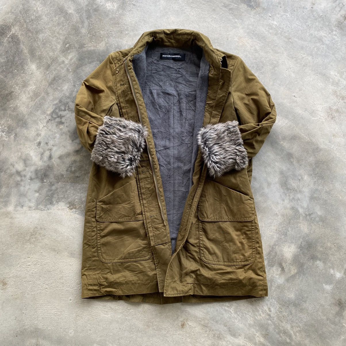 mercibeaucoup MERCIBEAUCOUP Issey Miyake Fur Coat Jacket Size US S / EU 44-46 / 1 - 8 Thumbnail