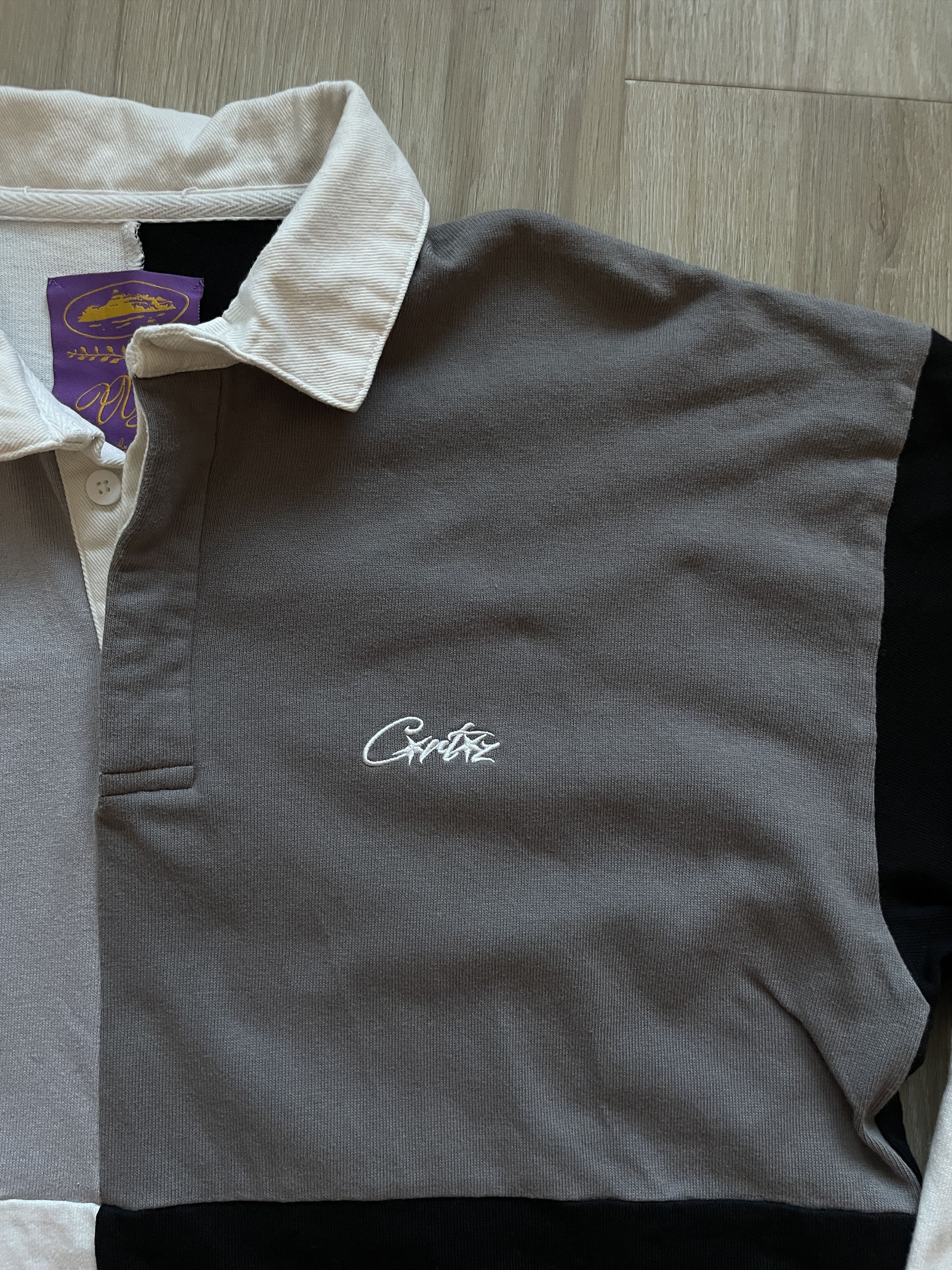 Corteiz Corteiz Rugby Shirt Greyscale - FW23 Size US M / EU 48-50 / 2 - 3 Thumbnail