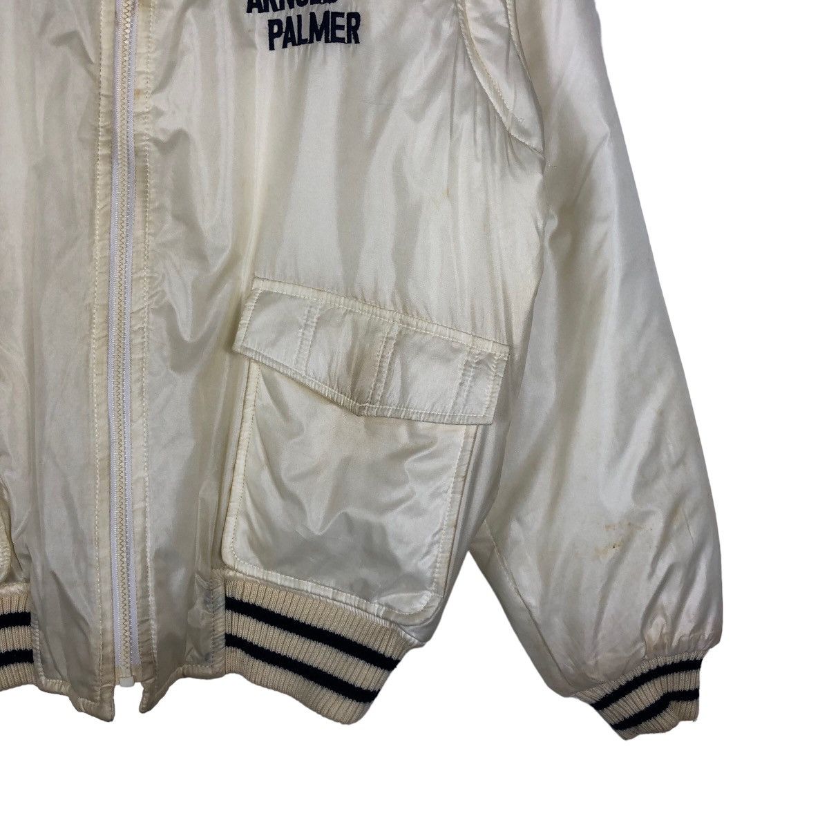 Japanese Brand 🔥90’s Vintage Bomber Jacket Quilted Arnold Palmer Japan Size US M / EU 48-50 / 2 - 5 Thumbnail