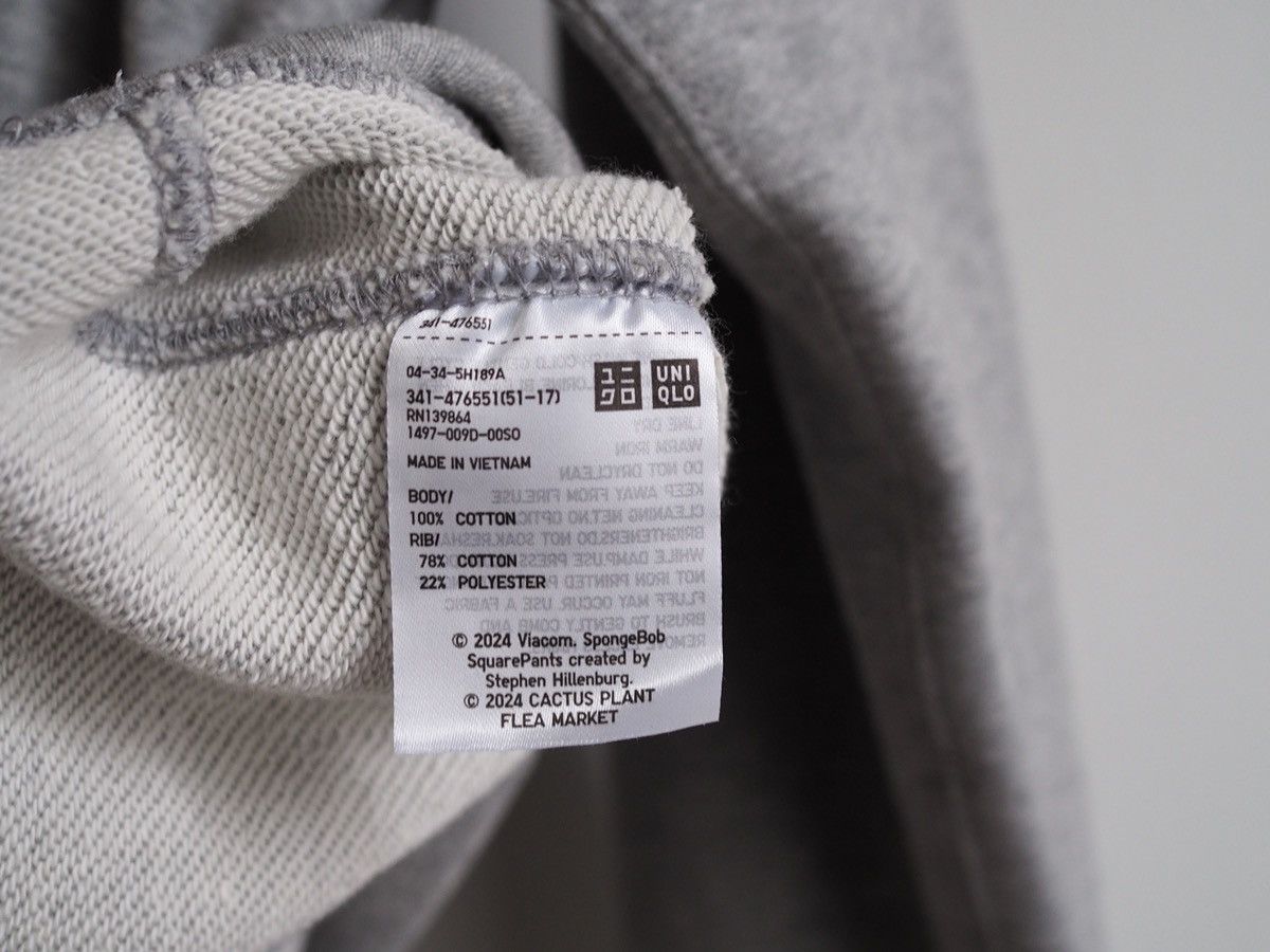 Cactus Plant Flea Market × Uniqlo Spongebob squarepants CPFM Uniqlo hoodie small Size US S / EU 44-46 / 1 - 7 Thumbnail