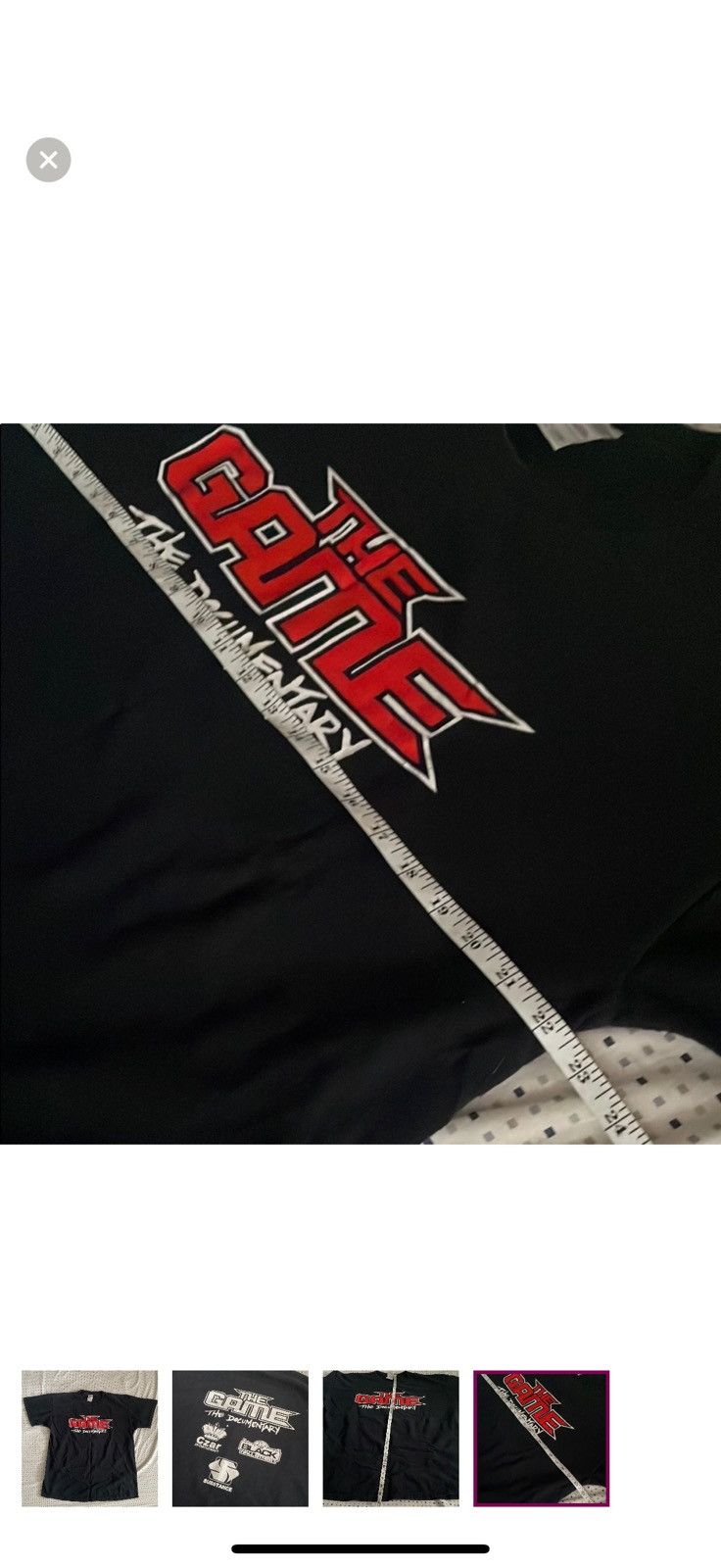The Game The Game - the documentary tour Size US XL / EU 56 / 4 - 4 Thumbnail