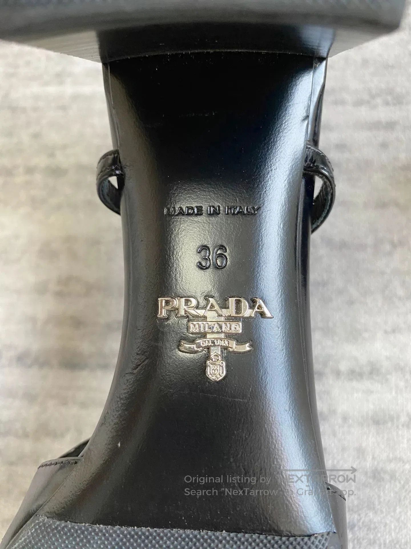 Prada prada black square toe kitten heels. Size US 6 / IT 36 - 6 Thumbnail